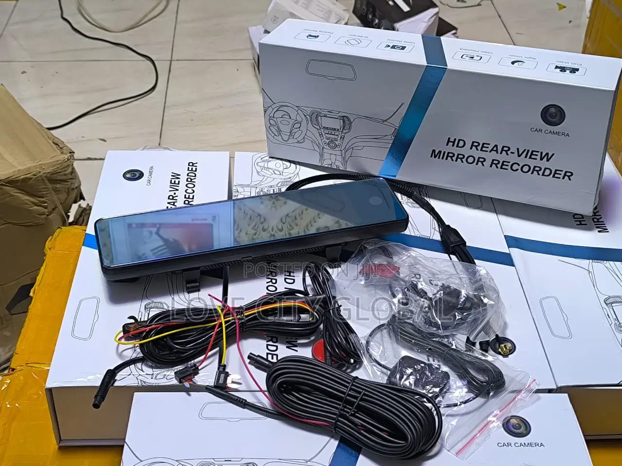 3 Camera 4G Dashcam Emergency Accident Lock, GPS, DVR, ADAS