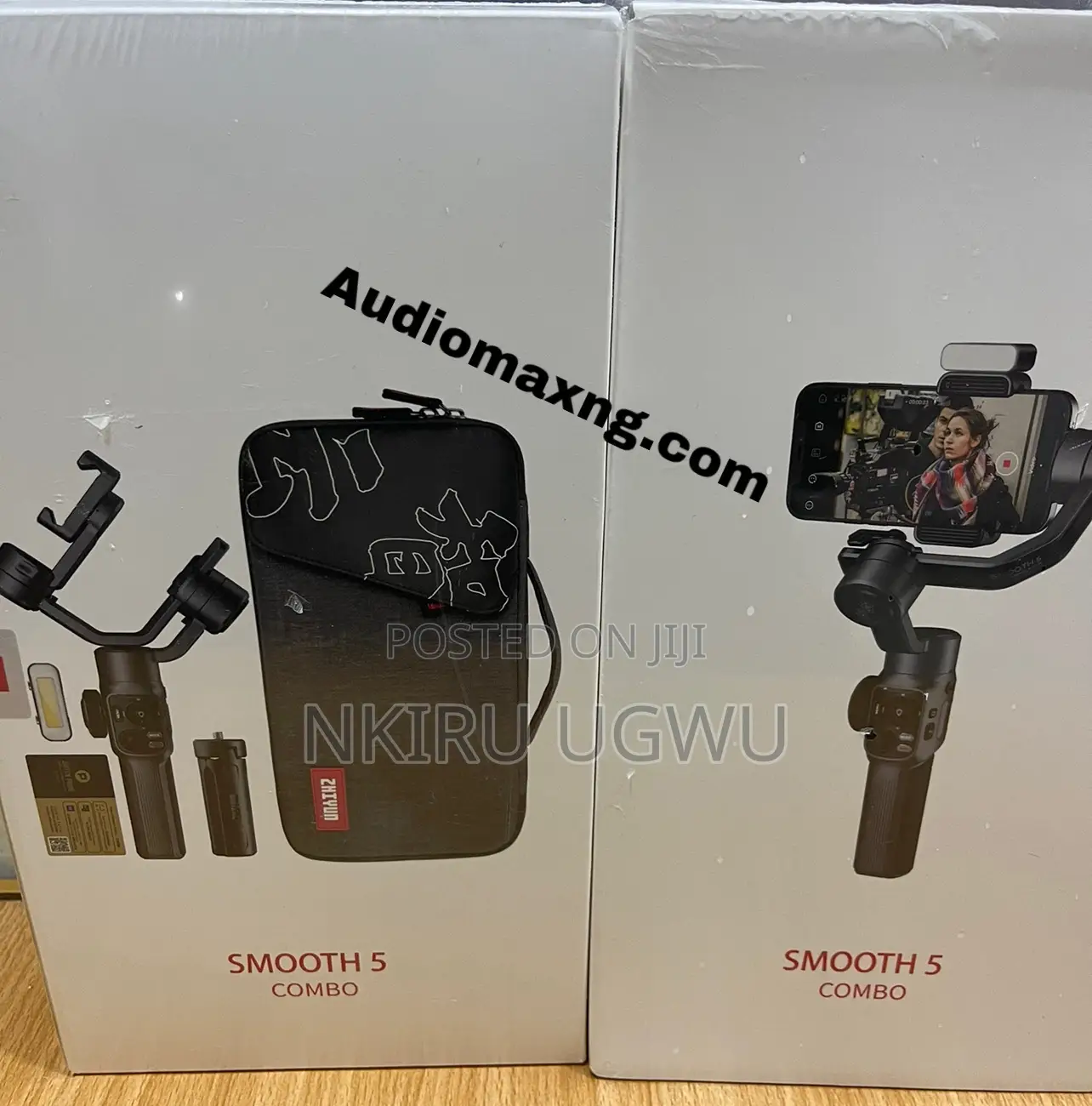 Zhiyun Smooth 5 Combo Phone Gimbal, 3-Axis Handheld Gimbal