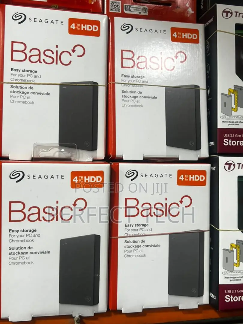 Seagate Basic 4TB Portable External Hard Drive for Laptop