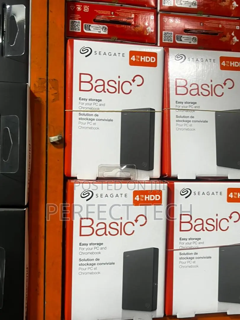 Seagate Basic 4TB Portable External Hard Drive for Laptop