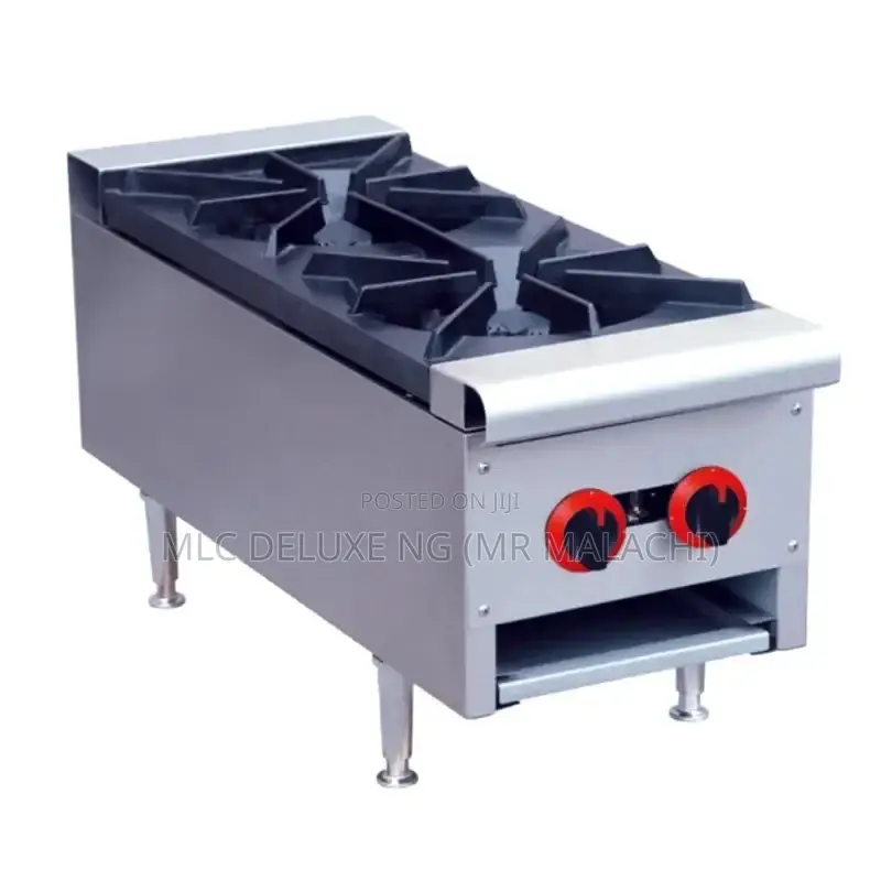 Slime Type Industrial Gas Cooker (2 Burners)Table Gas Cooker