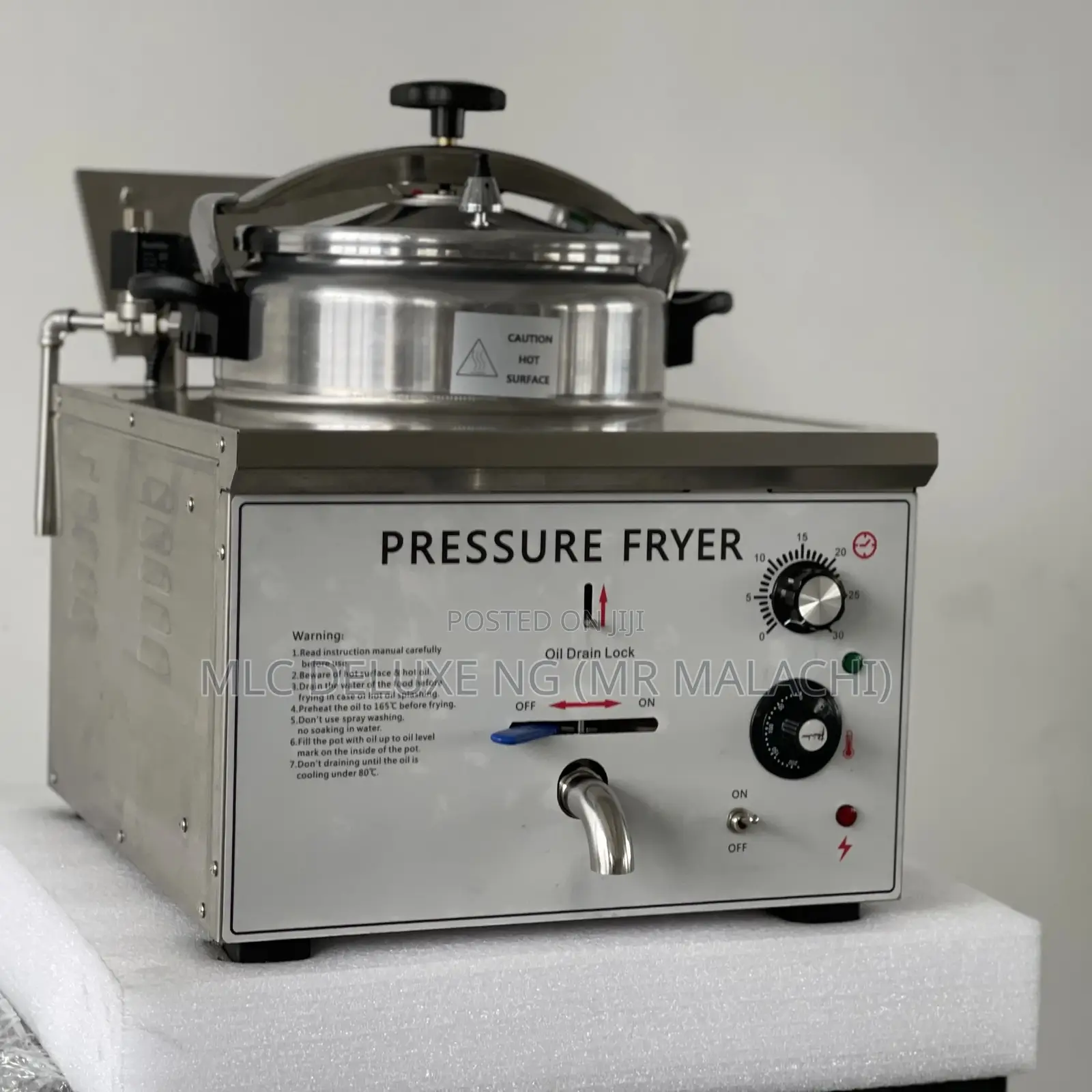 ELECTRIC Kitchen Deep Pressure Fryer Machine/ Pressure Fryer