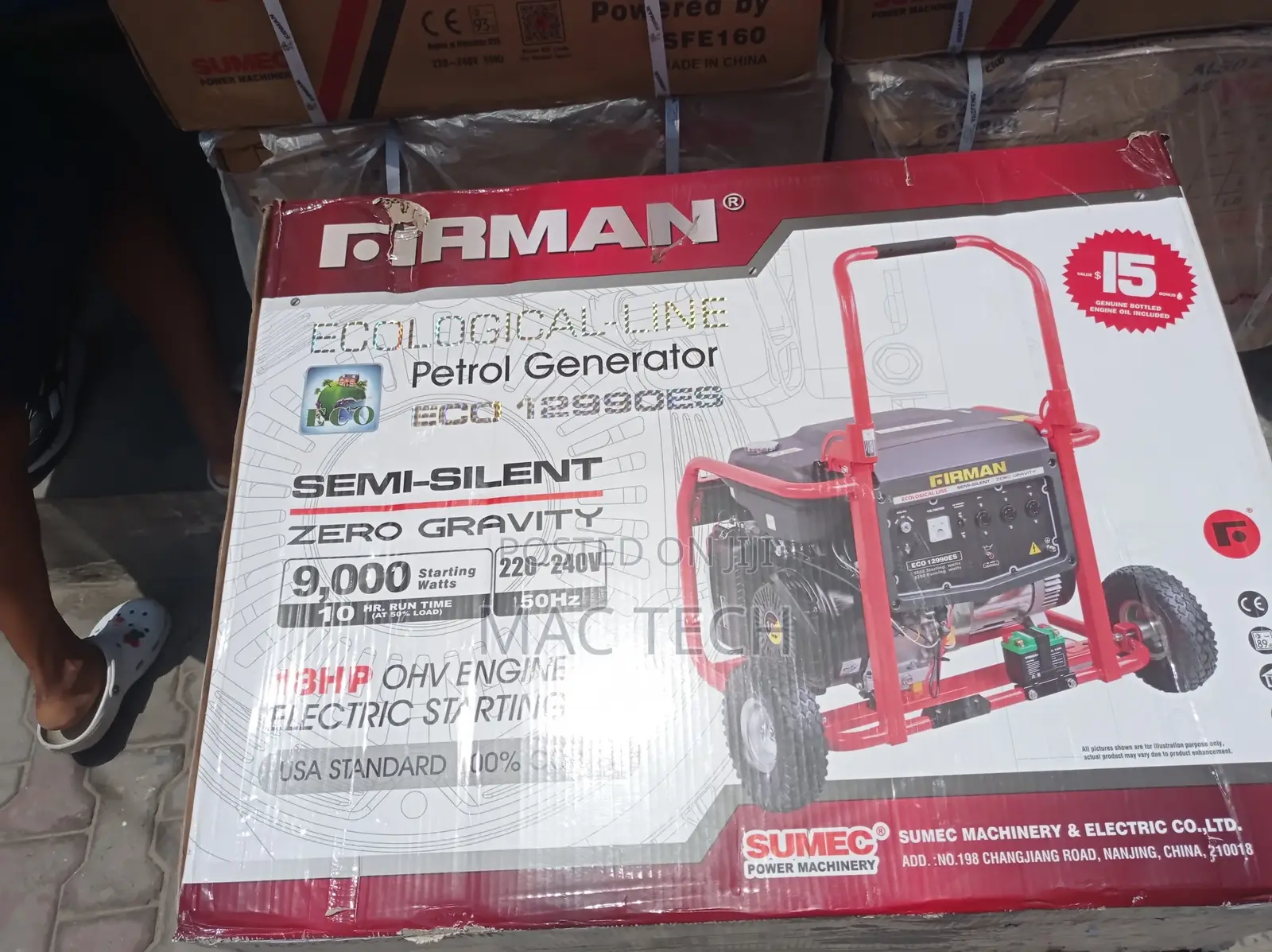 Firman Generator ECO12990ES