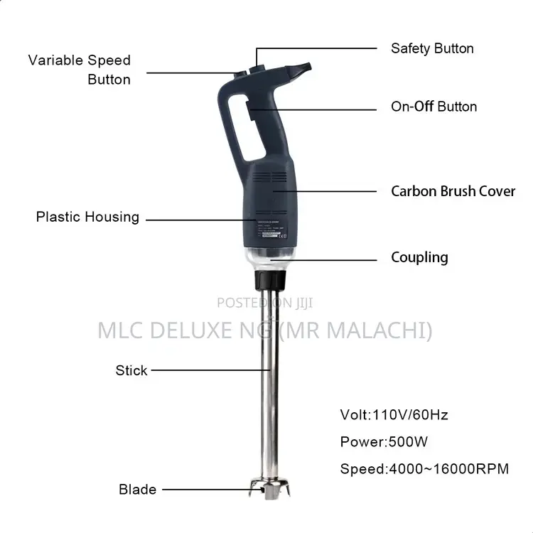 Multi Purpose Kitchen Power Electric Blender / Hand Blender