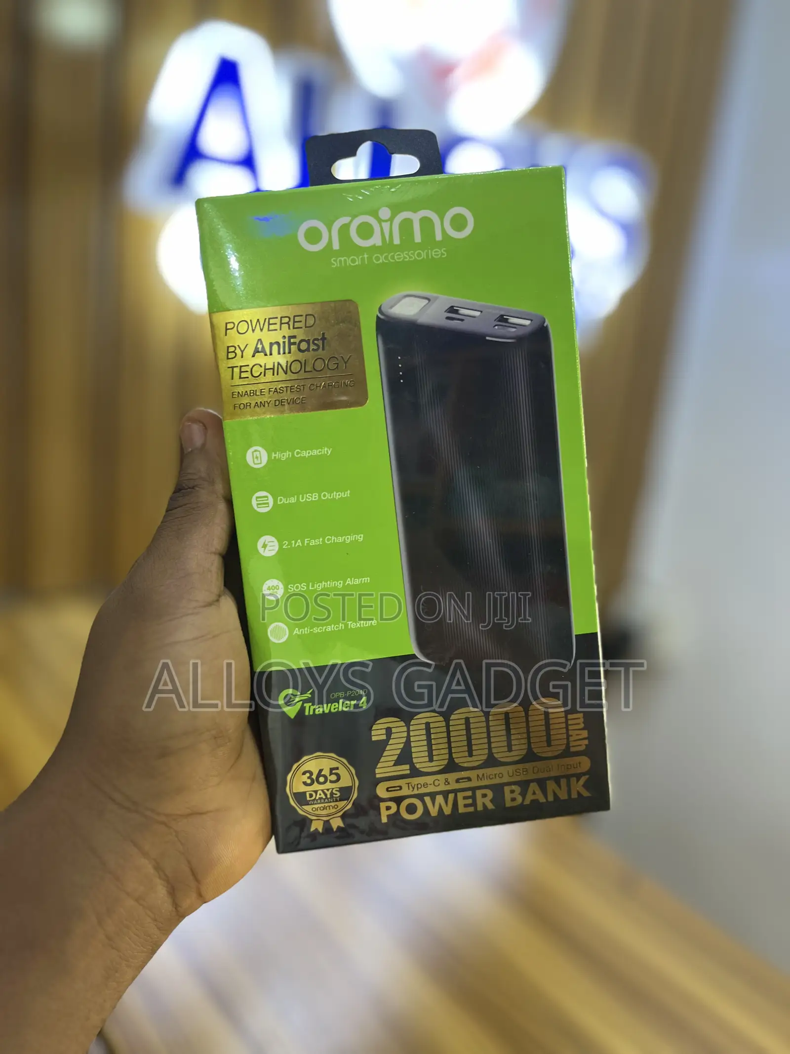 20000 Mah Oraimo Power Bank