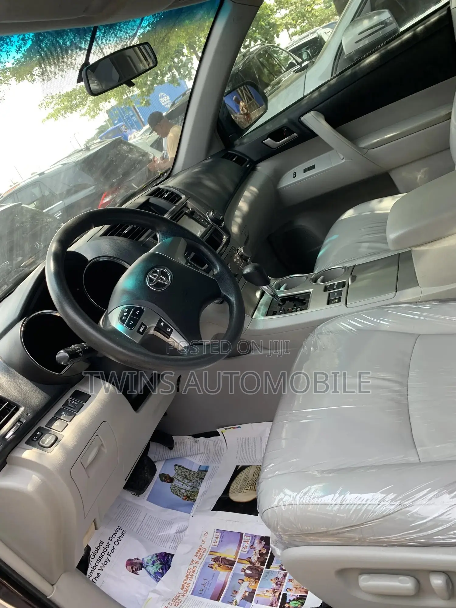 Toyota Highlander Limited 3.5l 4WD 2013 Red
