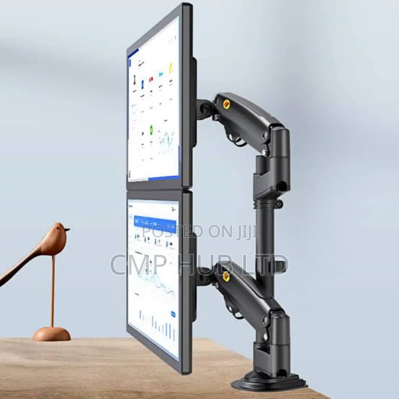 Dual Monitor Gas Spring (Arms) Holder