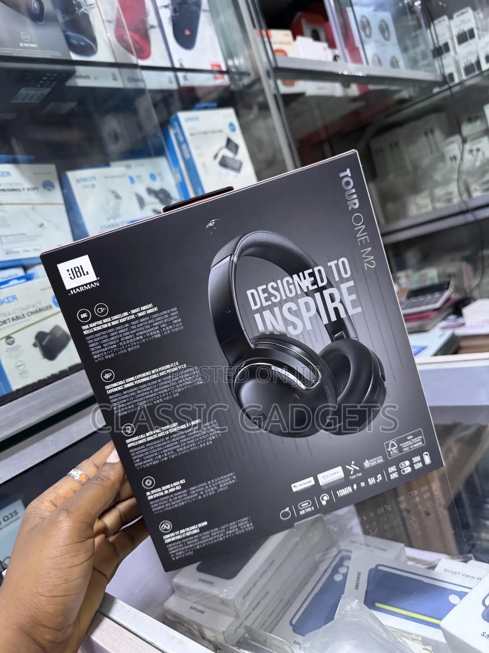 JBL Tour One M2 Headphone -True Adaptive Noise Cancellation