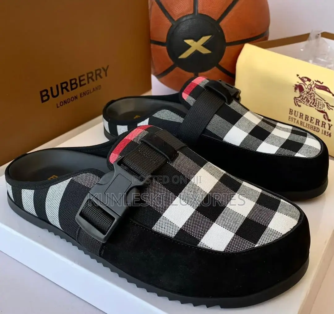 Original Burberry Half Shoe in Two Colors