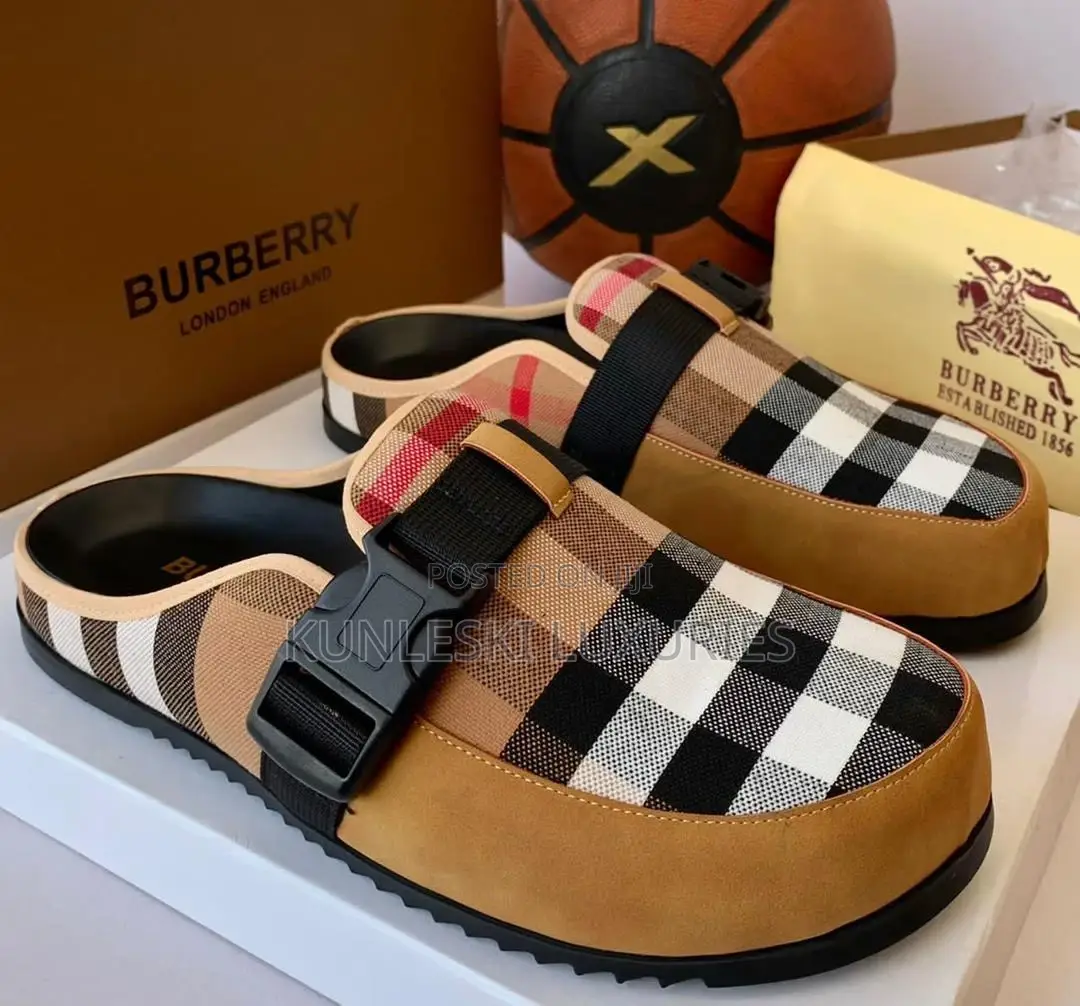 Original Burberry Half Shoe in Two Colors