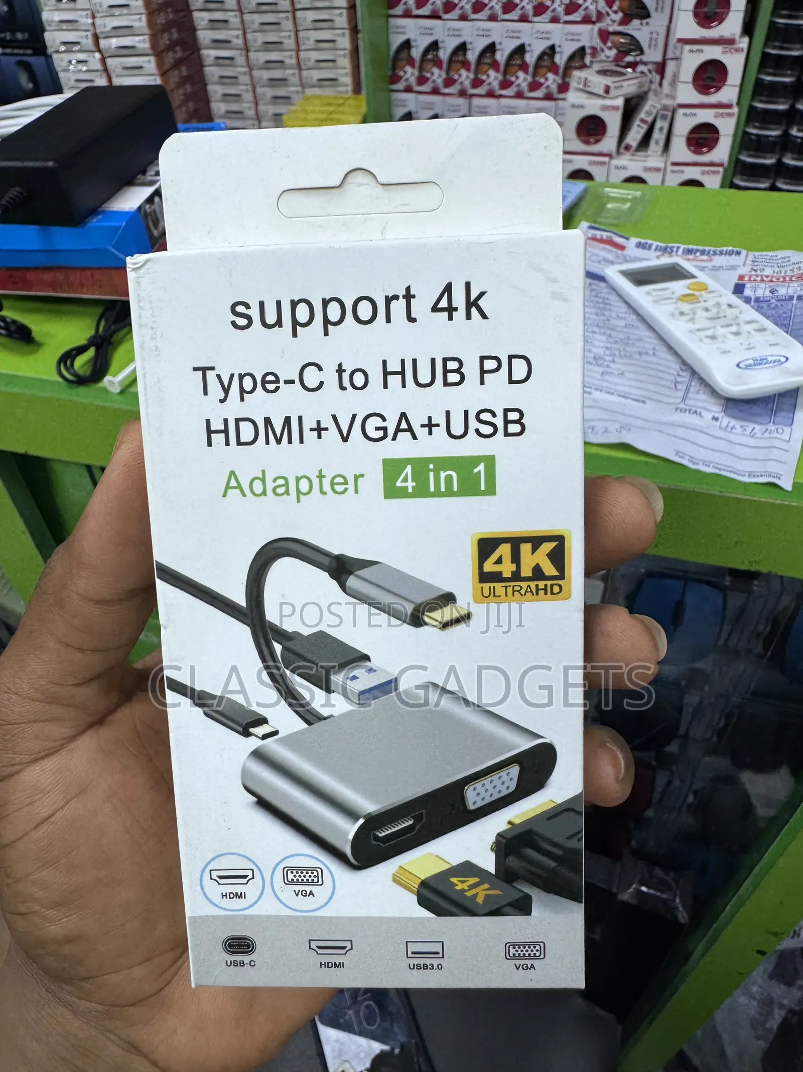 4 in 1 Type C to Hub 87W Fast Charger for Macbook