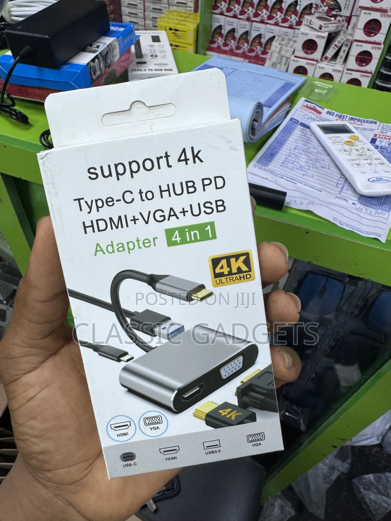 4 in 1 Type C to Hub 87W Fast Charger for Macbook