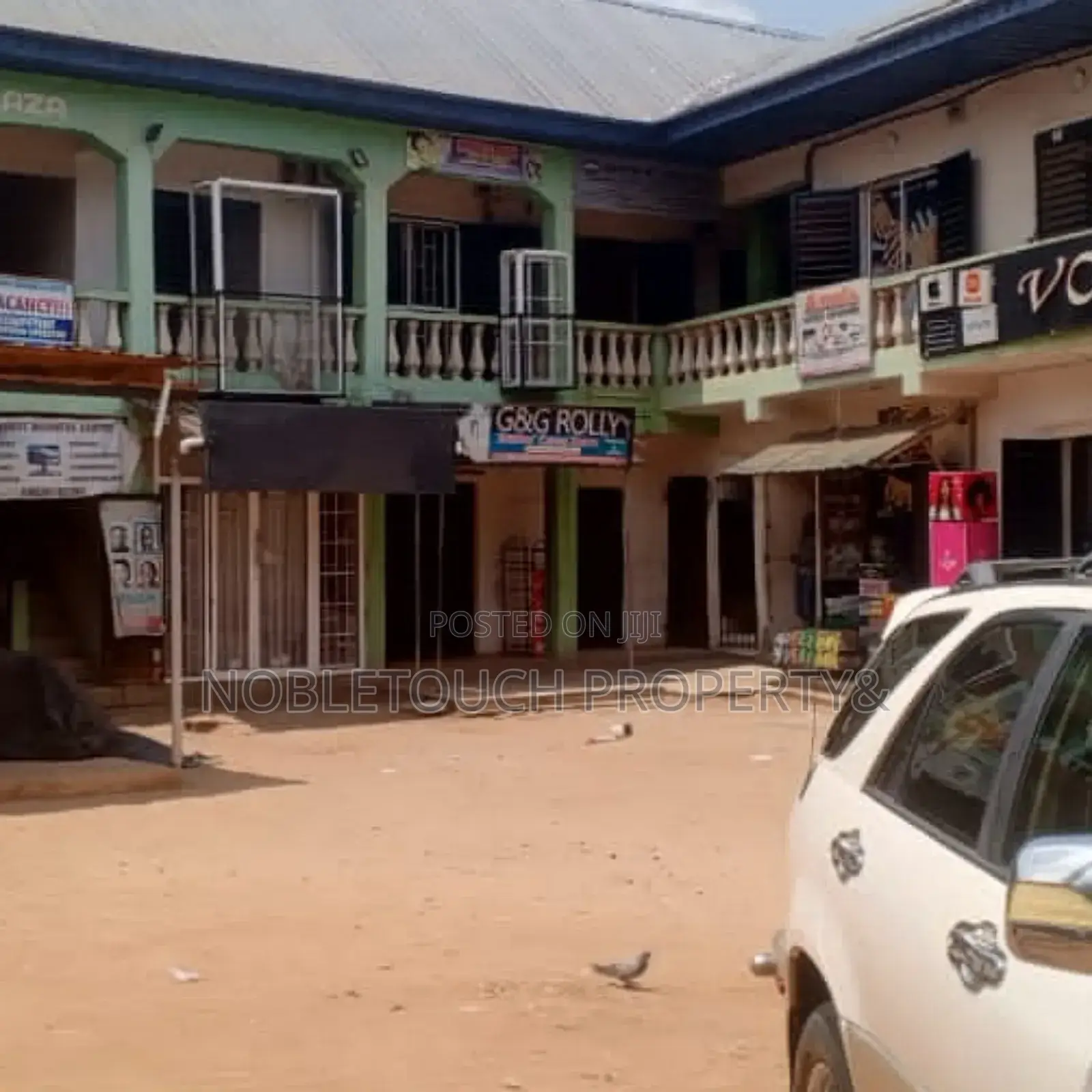 Shopping Complex Along the Major Road at Lasu Igando Road
