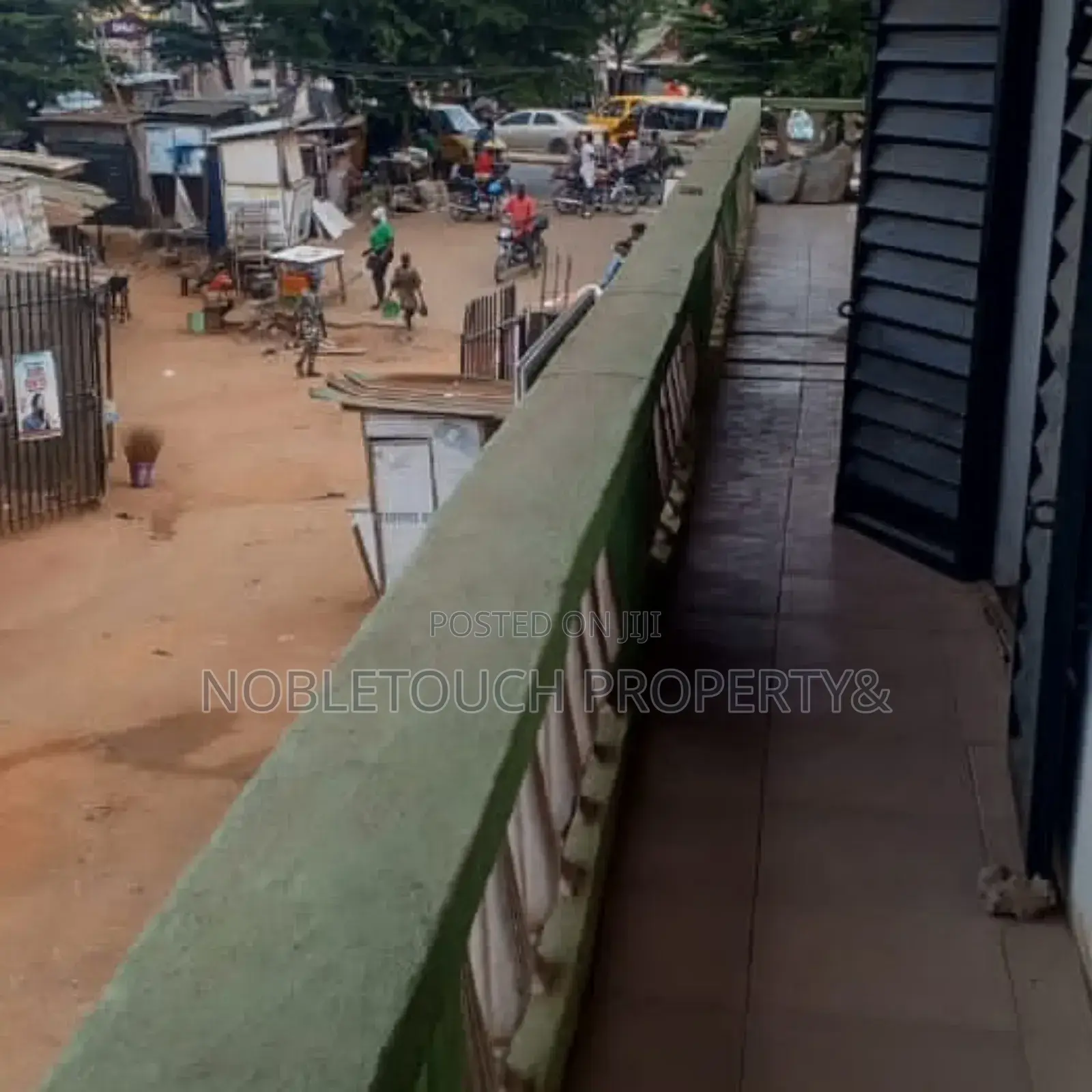 Shopping Complex Along the Major Road at Lasu Igando Road