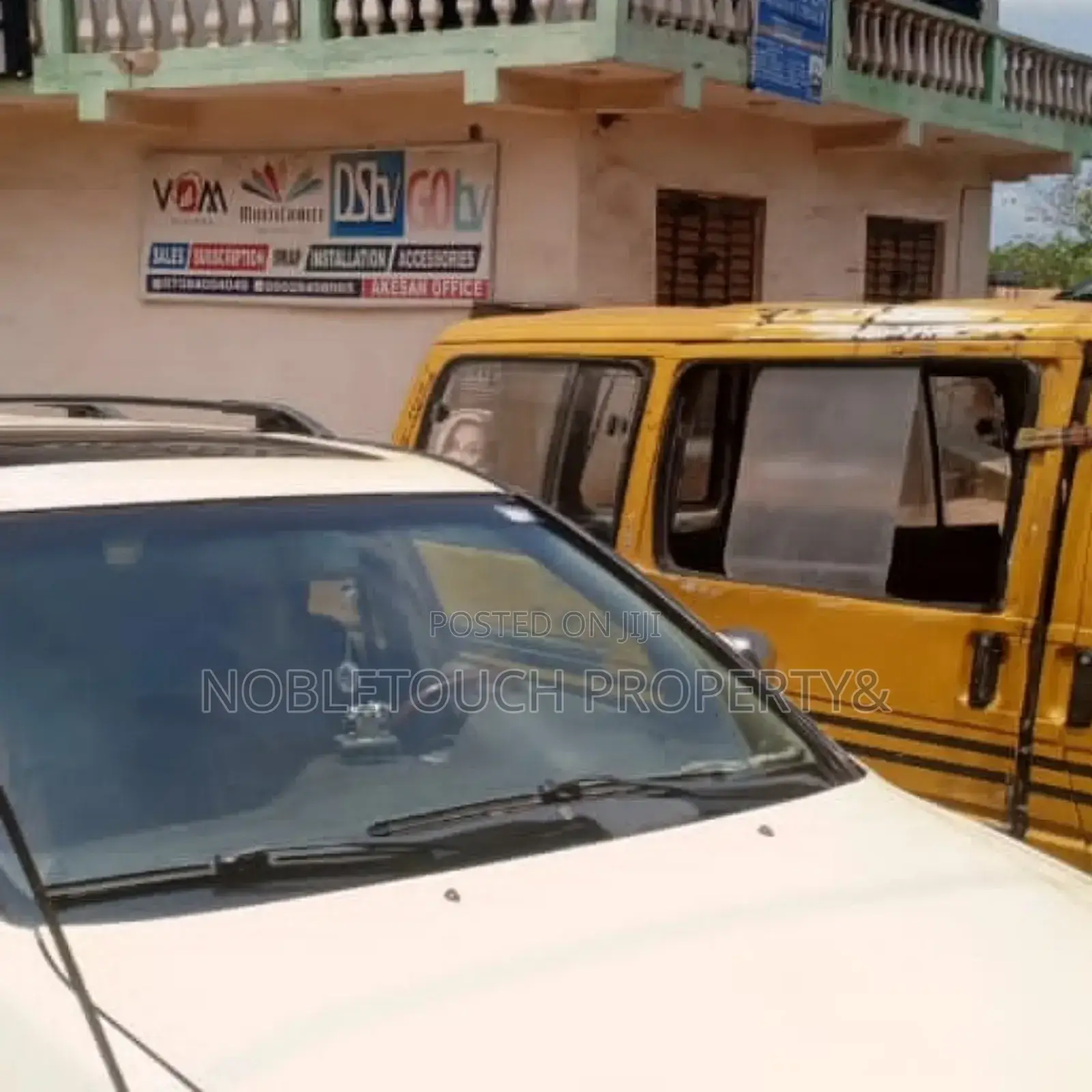 Shopping Complex Along the Major Road at Lasu Igando Road