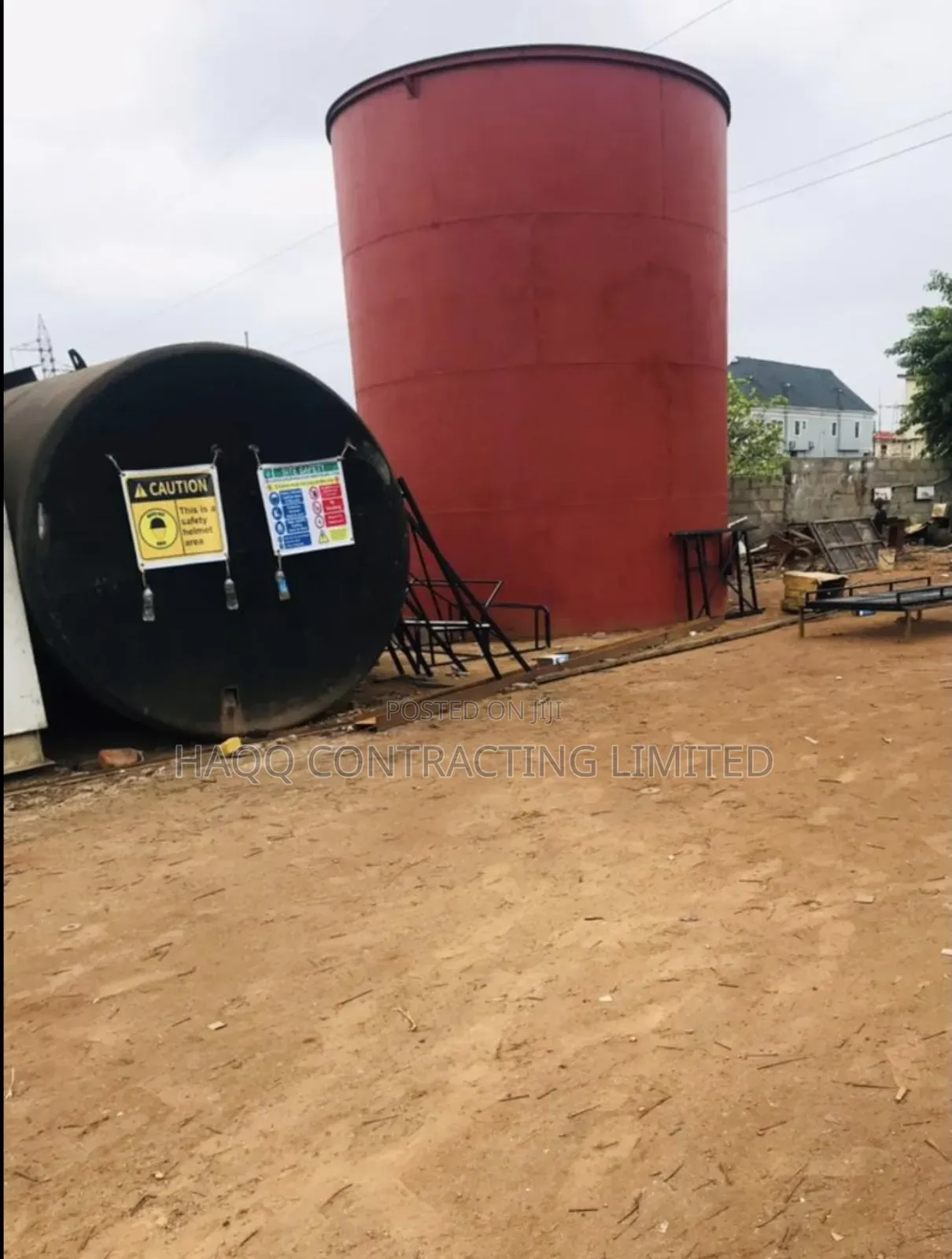220,000 Litres Diesel Tank Fabrication