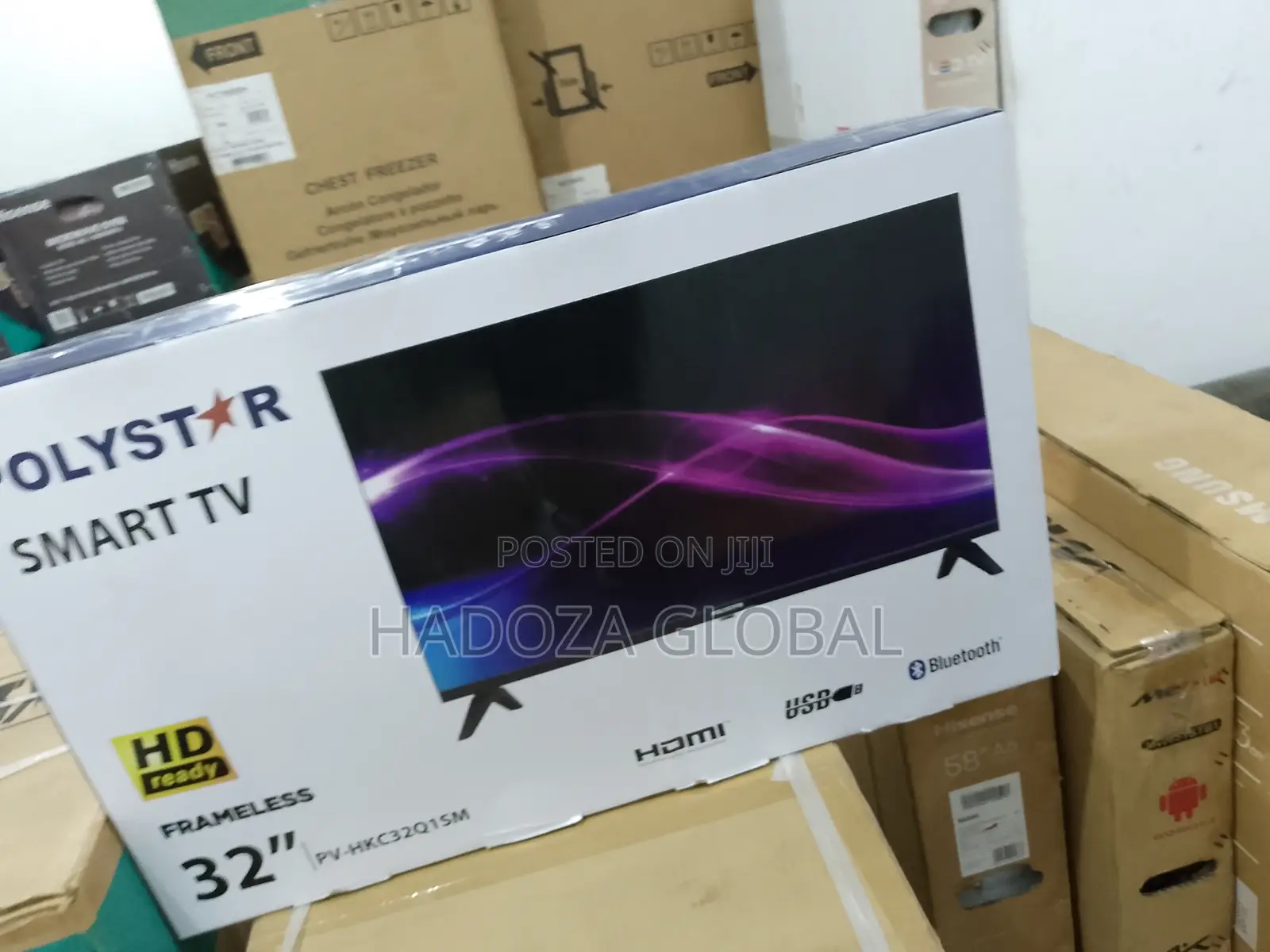 Quality Polystar 32" Smart TV -Brand New