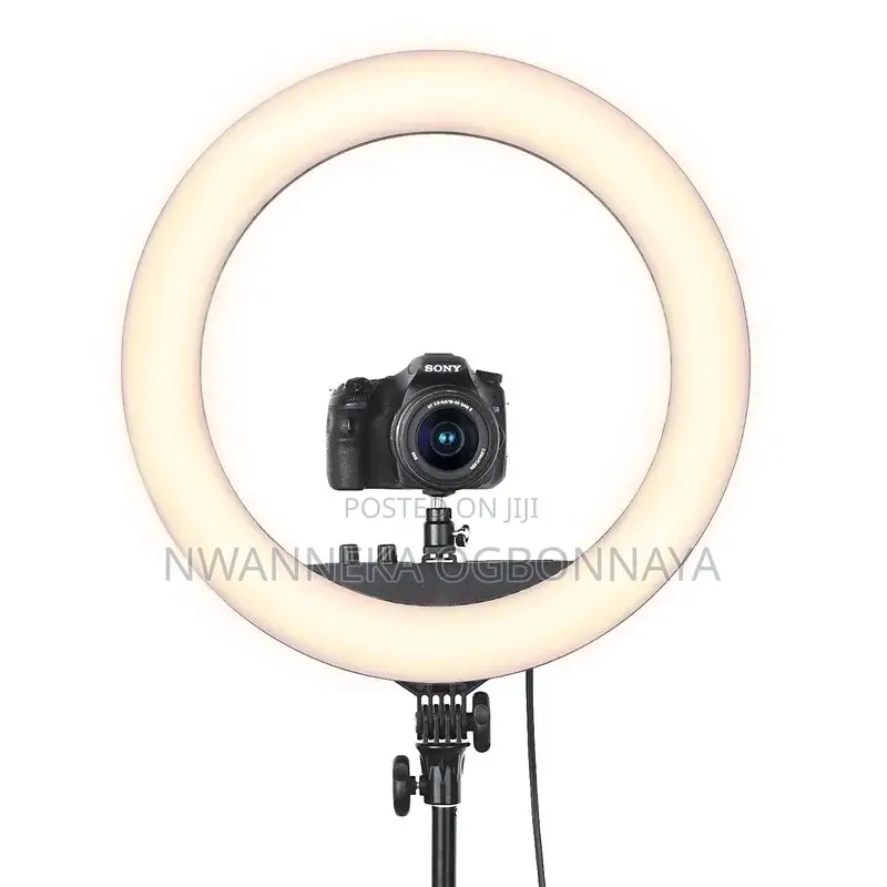18 Inch 55W Photographic Lighting Led Ring Light