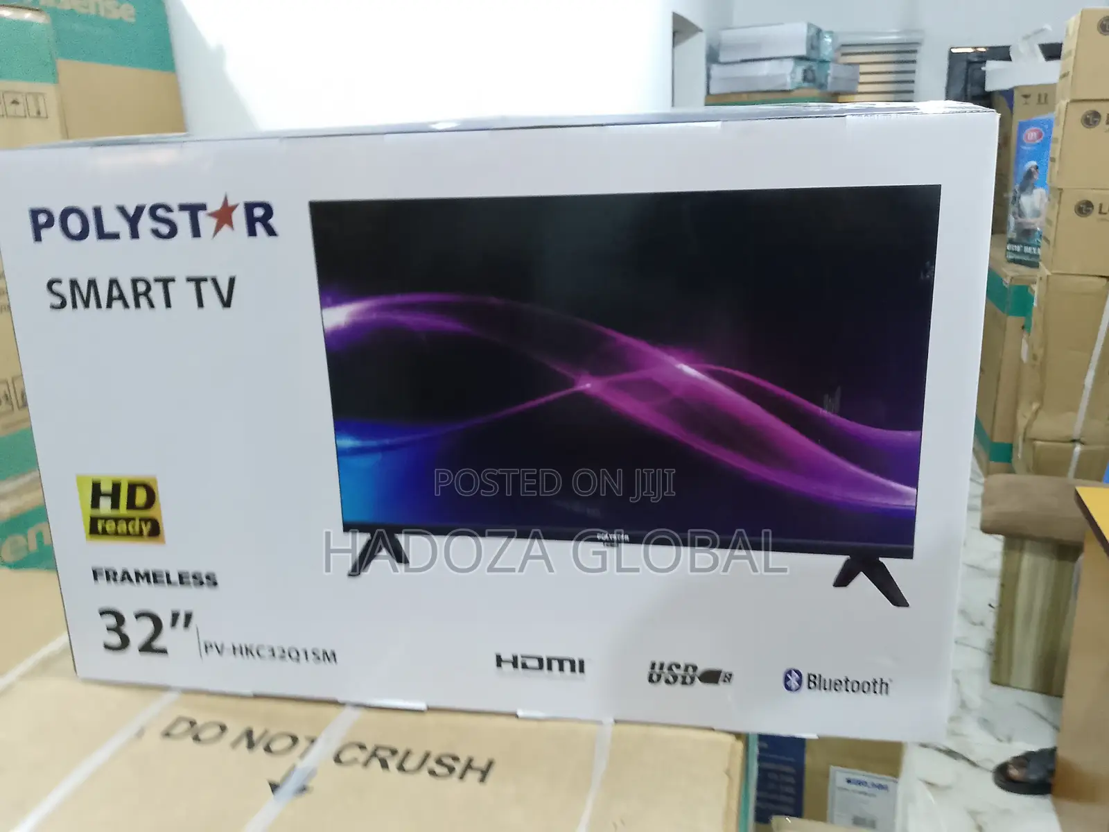 The New Polystar 32" Brand New Smart Tv -PV-HKC32Q1SM