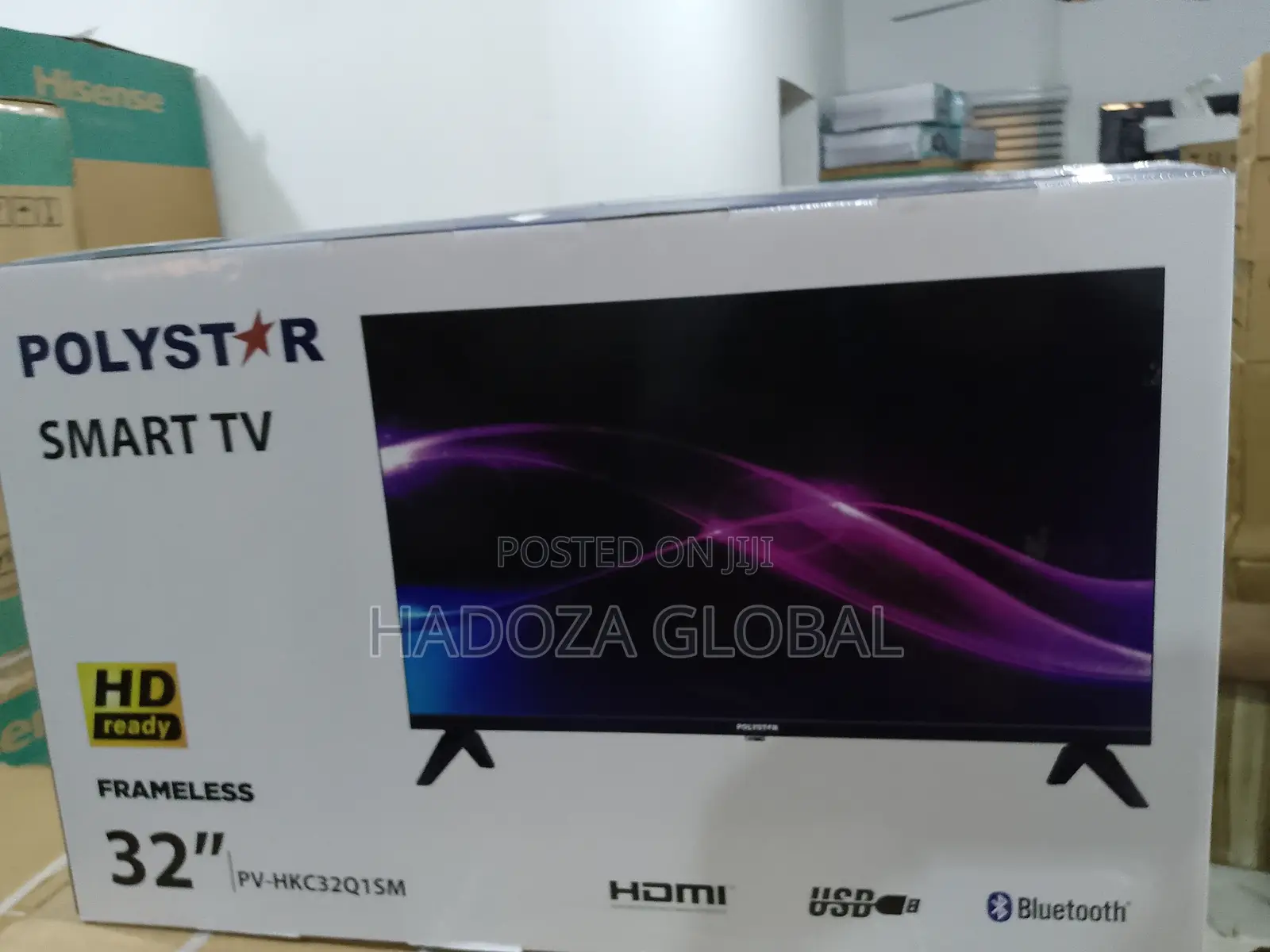 Fast Selling Polystar 32 Inches Smart Tv -Brand New