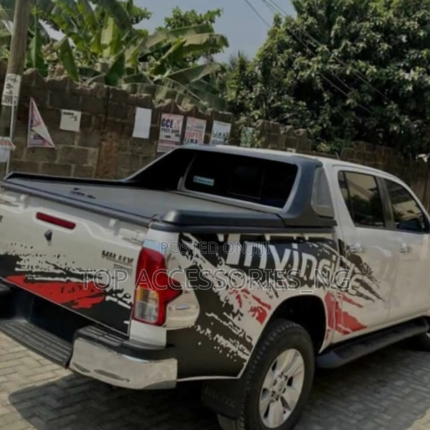 Body Stickers For Toyota Hilux Tundra Tacoma Mitbusi