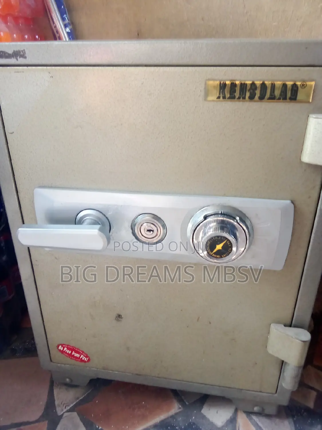Repair and Relocation of Fireproof Safe