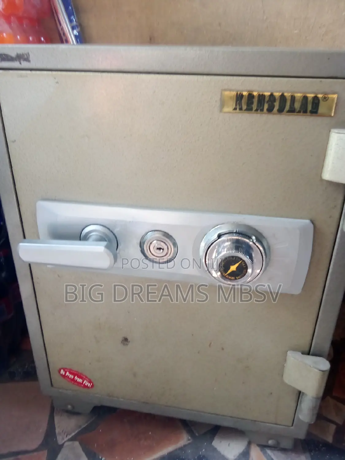 Repair and Relocation of Fireproof Safe