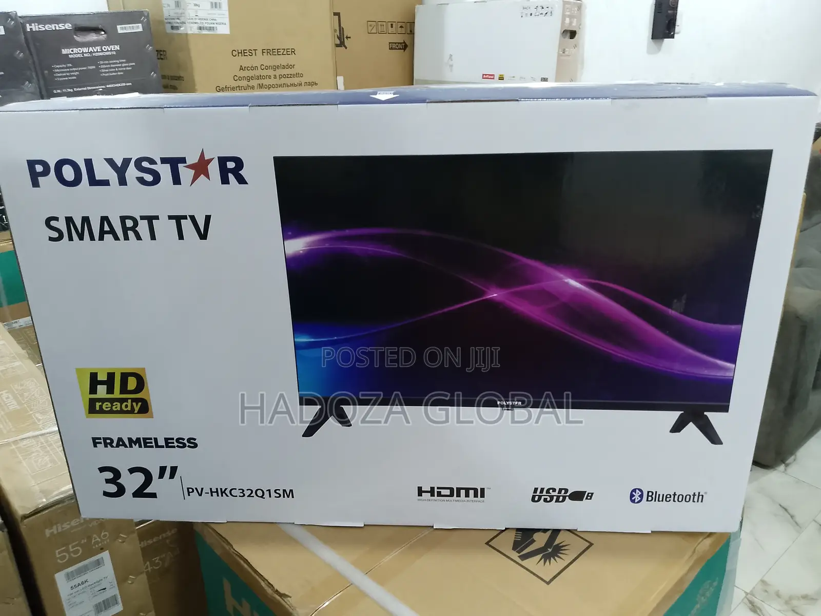 Standard Polystar 32" Smart Tv Brand New Tv