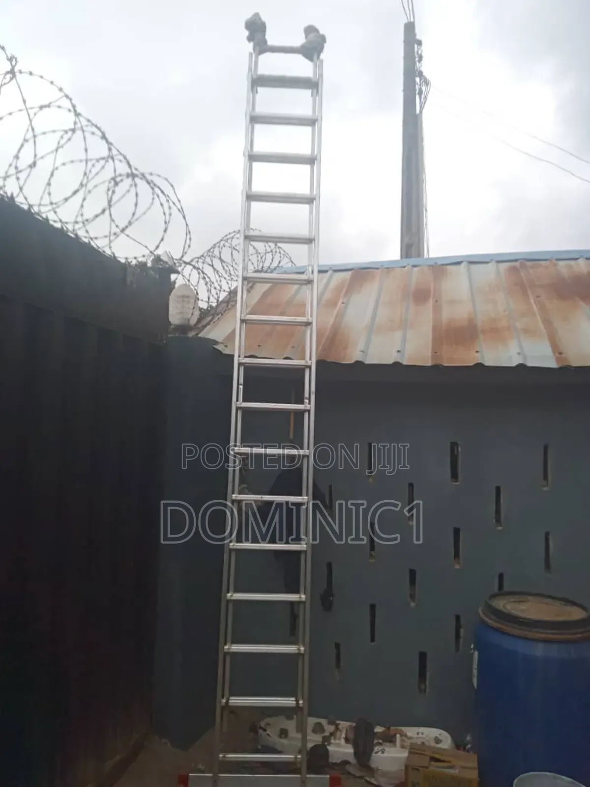 16×2 Aluminum Ladder Heavy Duty