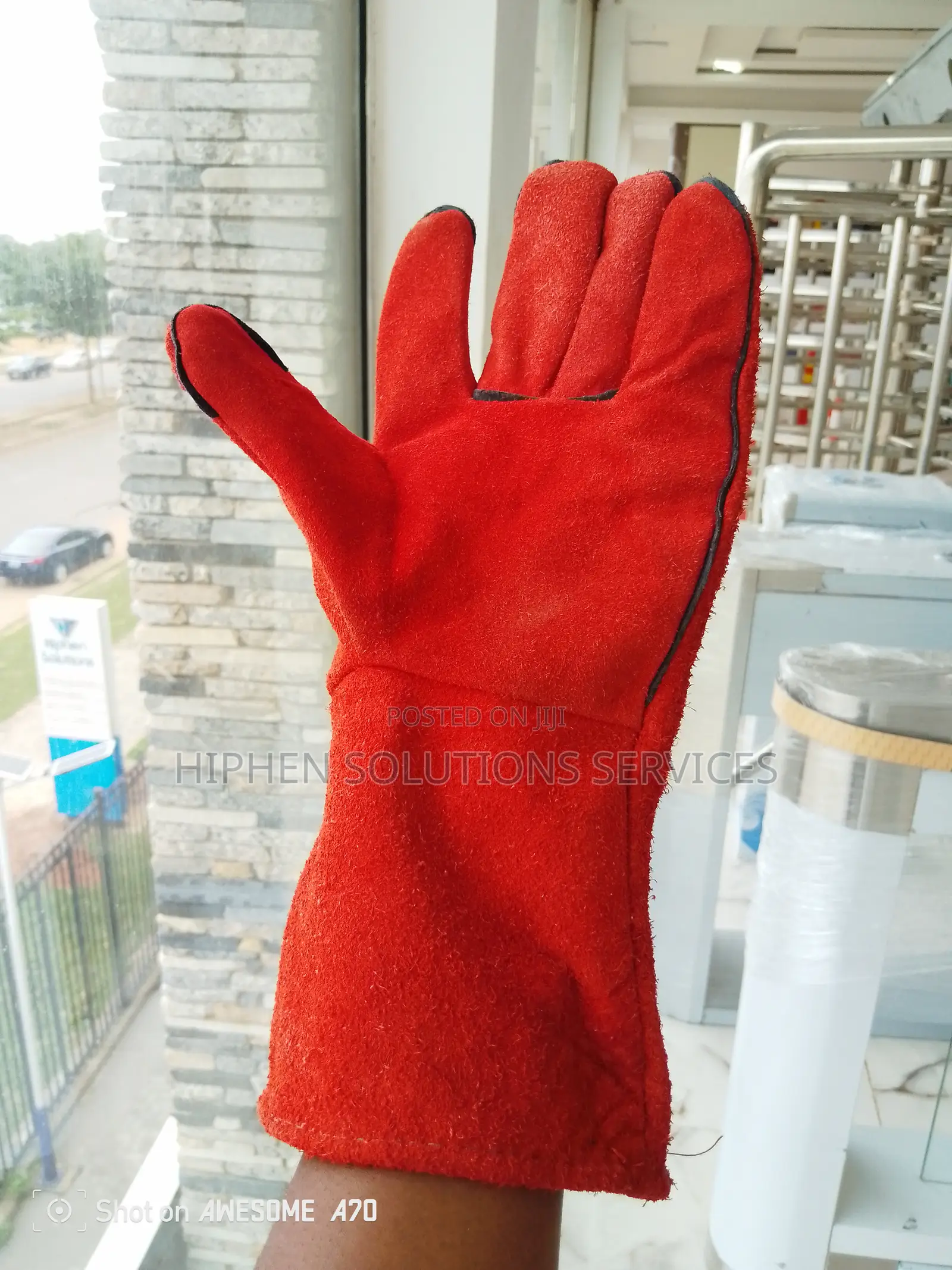 Heavy Duty Leather Hand Gloves