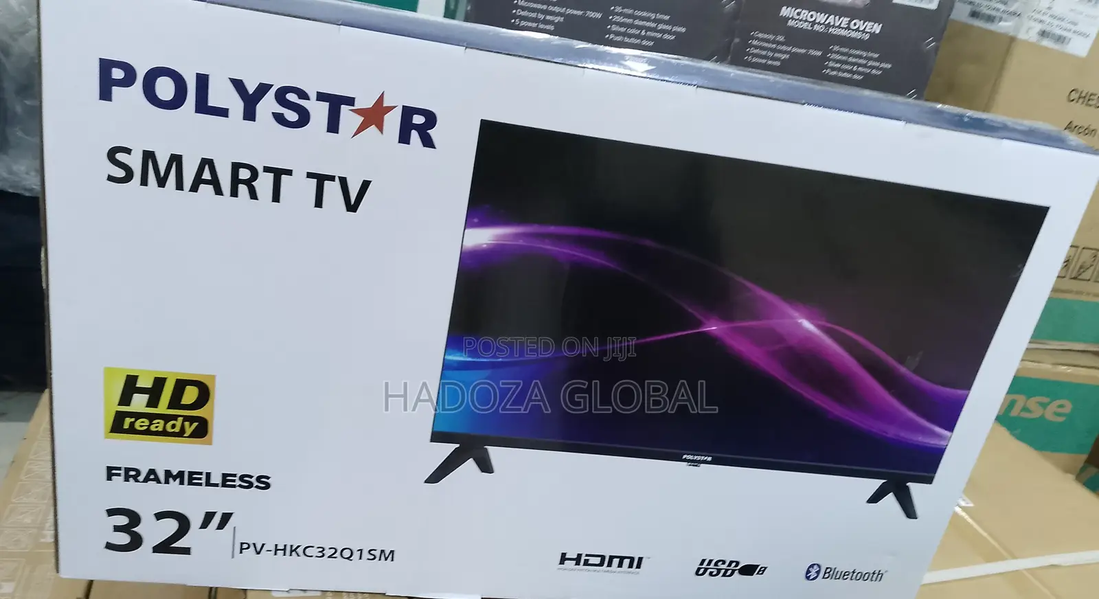 Best Affordable Polystar 32" Brand New Smart TV