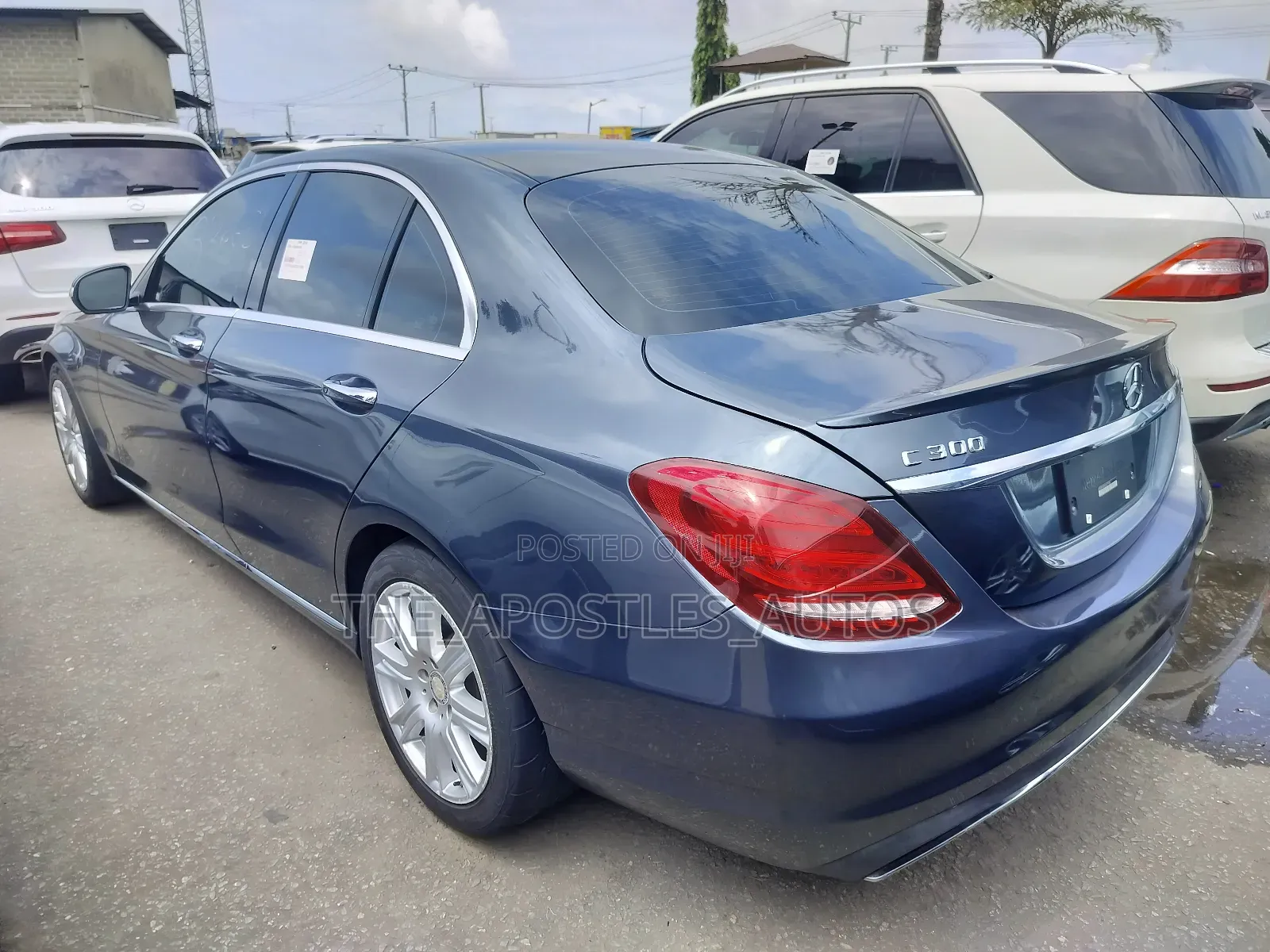 Mercedes-Benz C300 2015 Gray