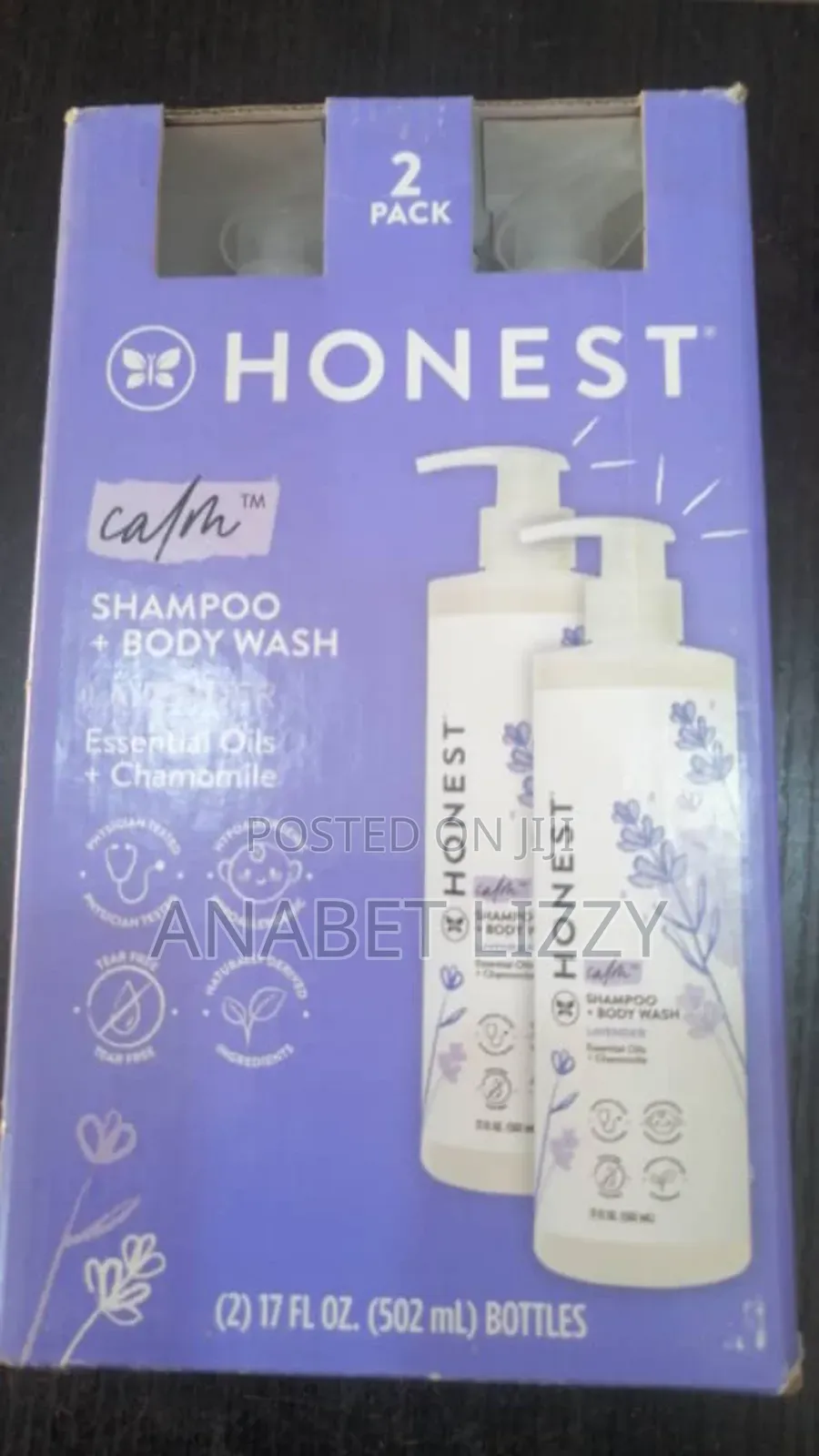 Honest Clam Shampoo and Body Wash