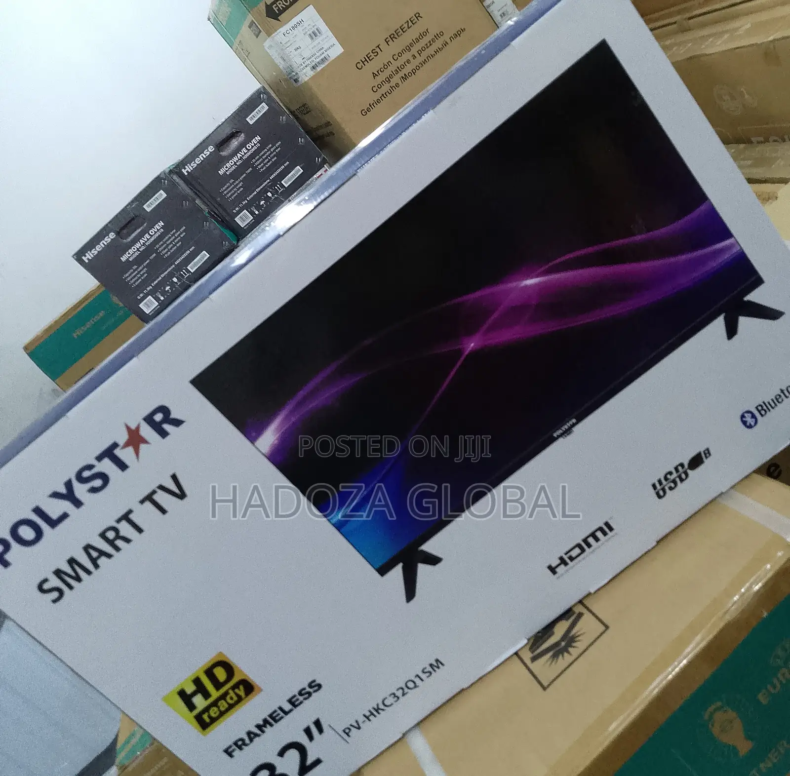 Polystar 32" Smart Tv PV-HKC32Q1SM Top Quality