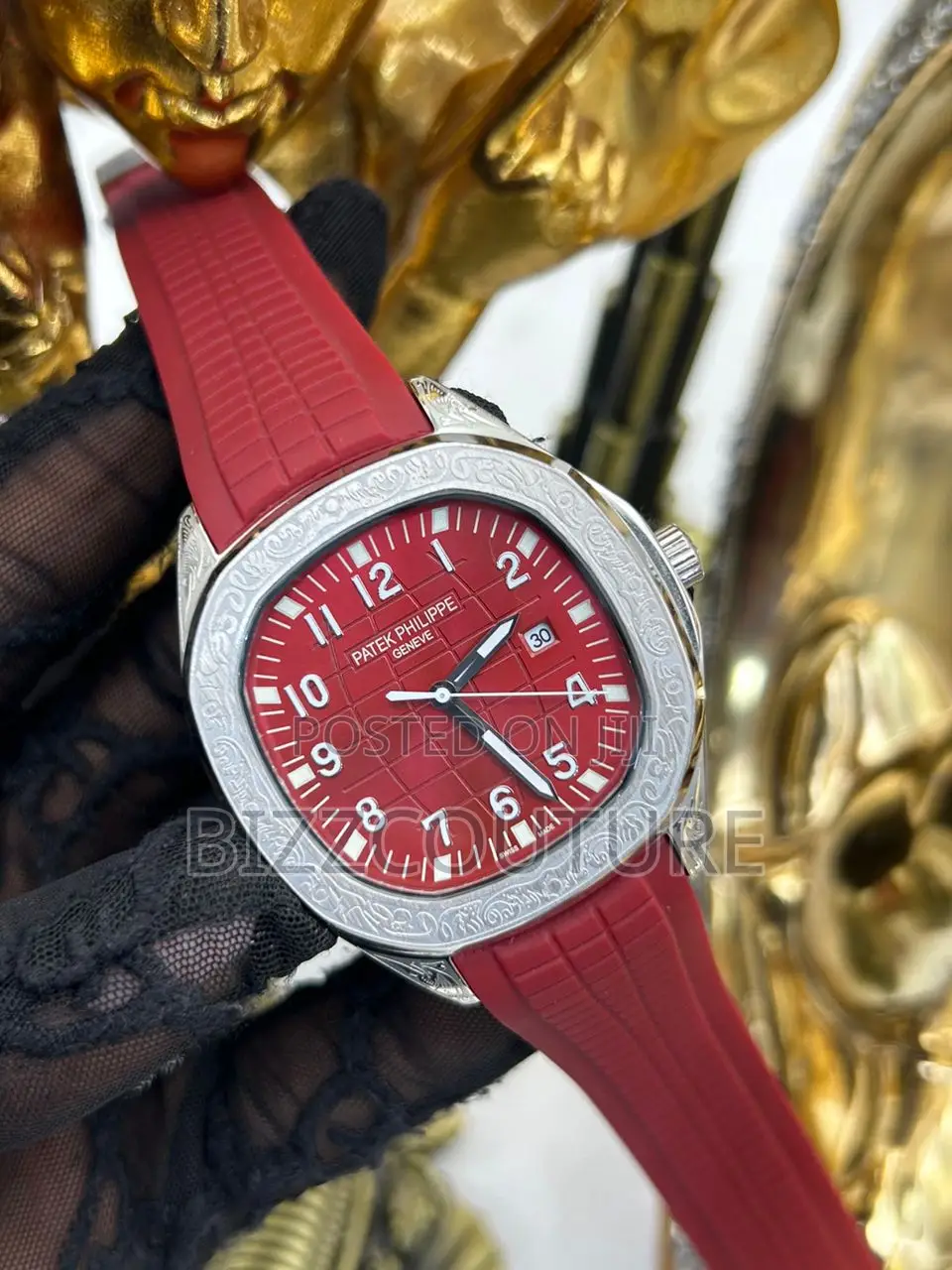 Original Patek Philippe Geneve Color Selection Rubber Watch