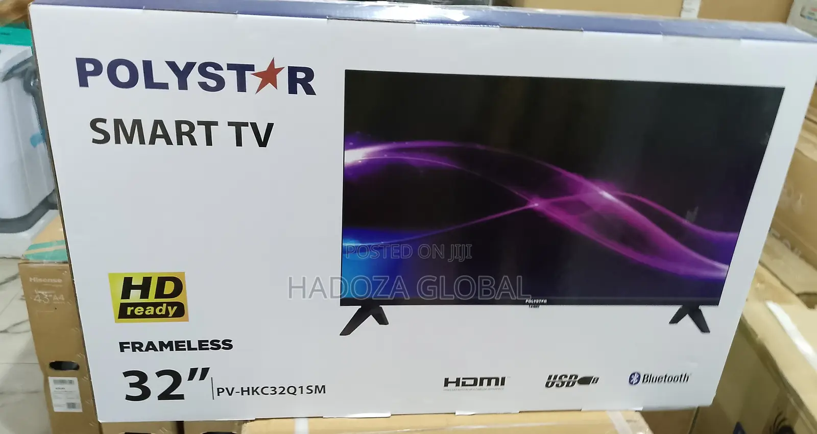 32" the Polystar New Smart TV Premium PV-HKC32Q1SM