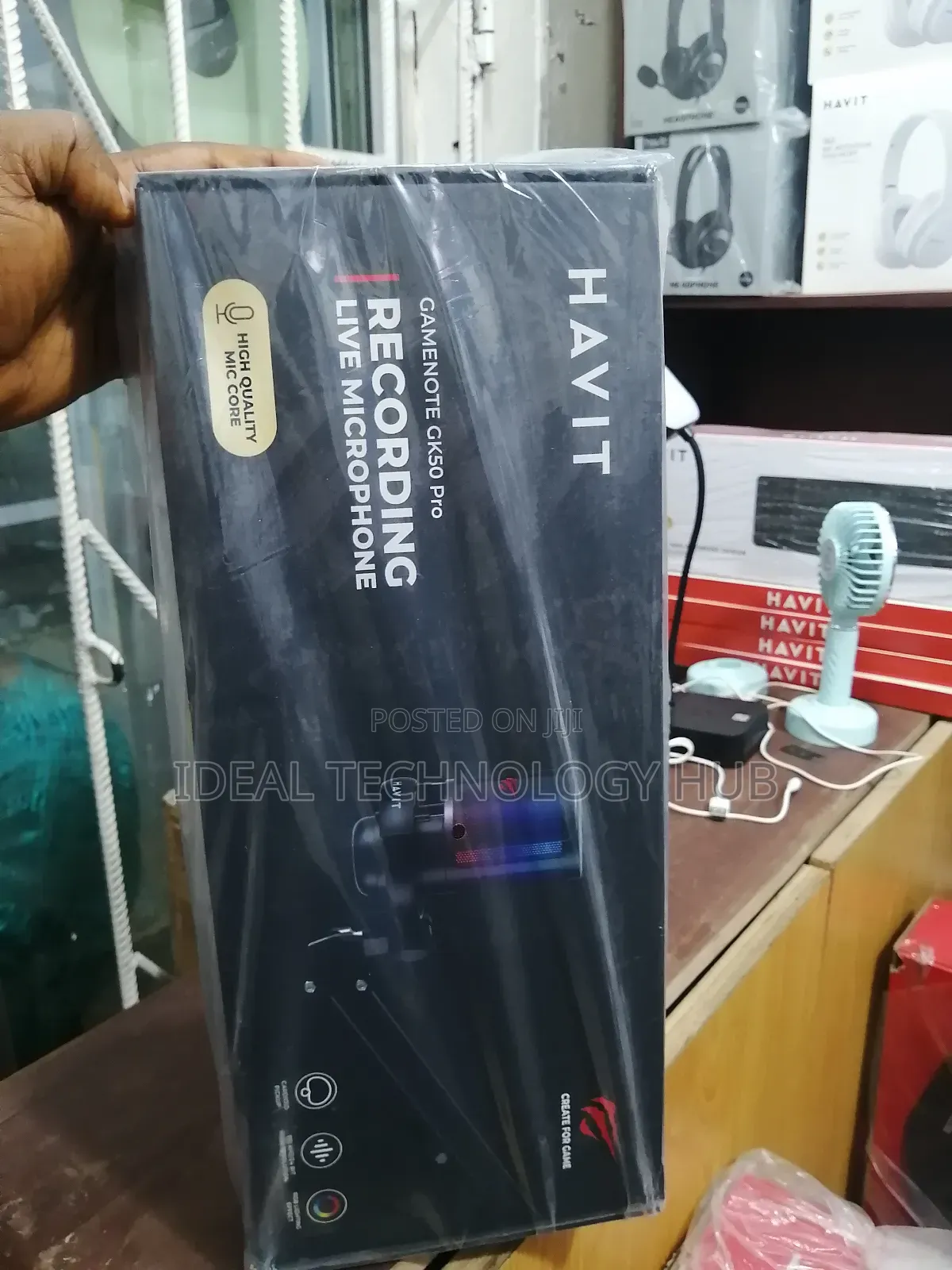Havit Pro Gamenote Recording Live Microphone