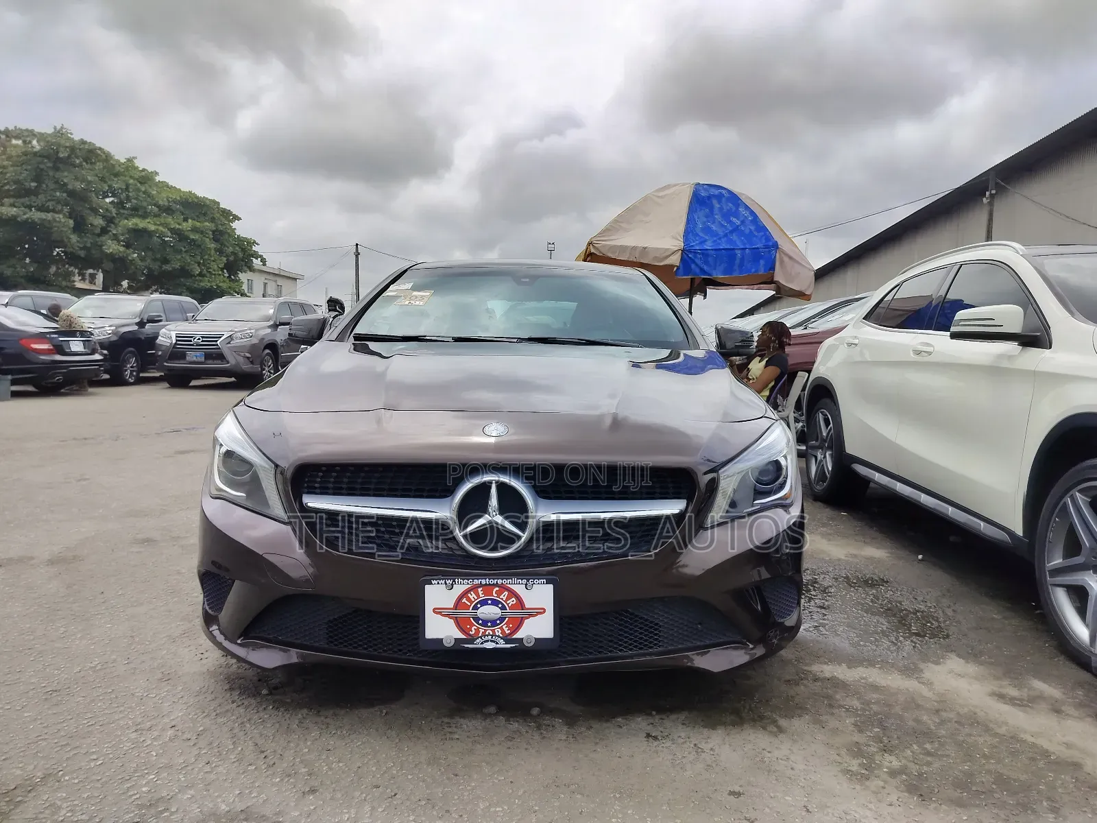 Mercedes-Benz CLA-Class CLA 250 4MATIC Sedan 2015 Brown