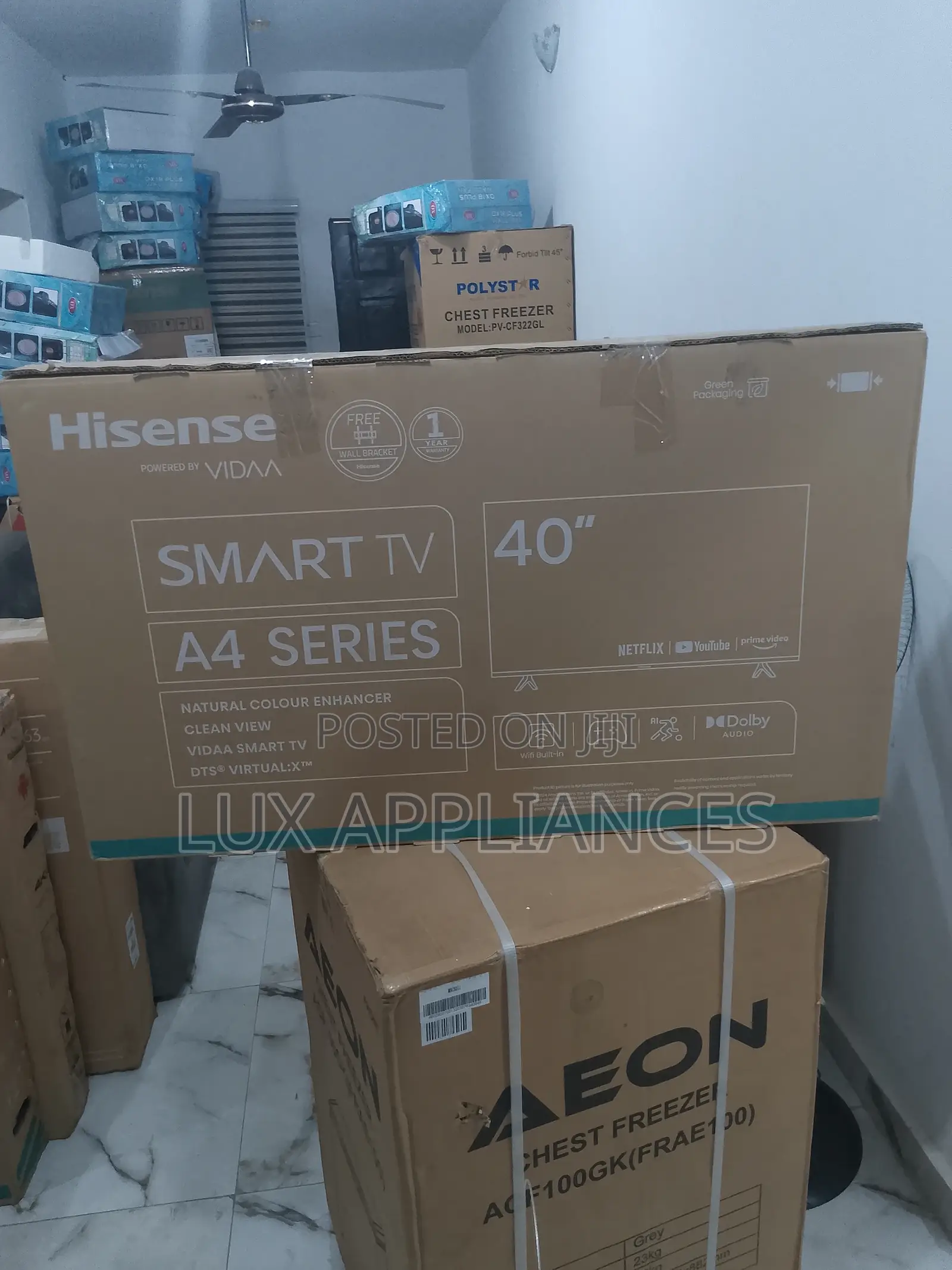 The New Hisense 40inches Tv