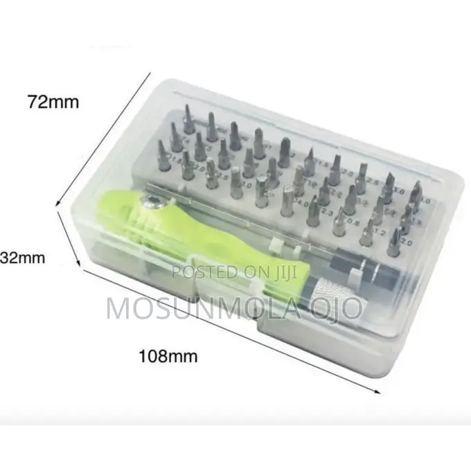 32 in 1 Multifunctional Tool Screwdriver Set