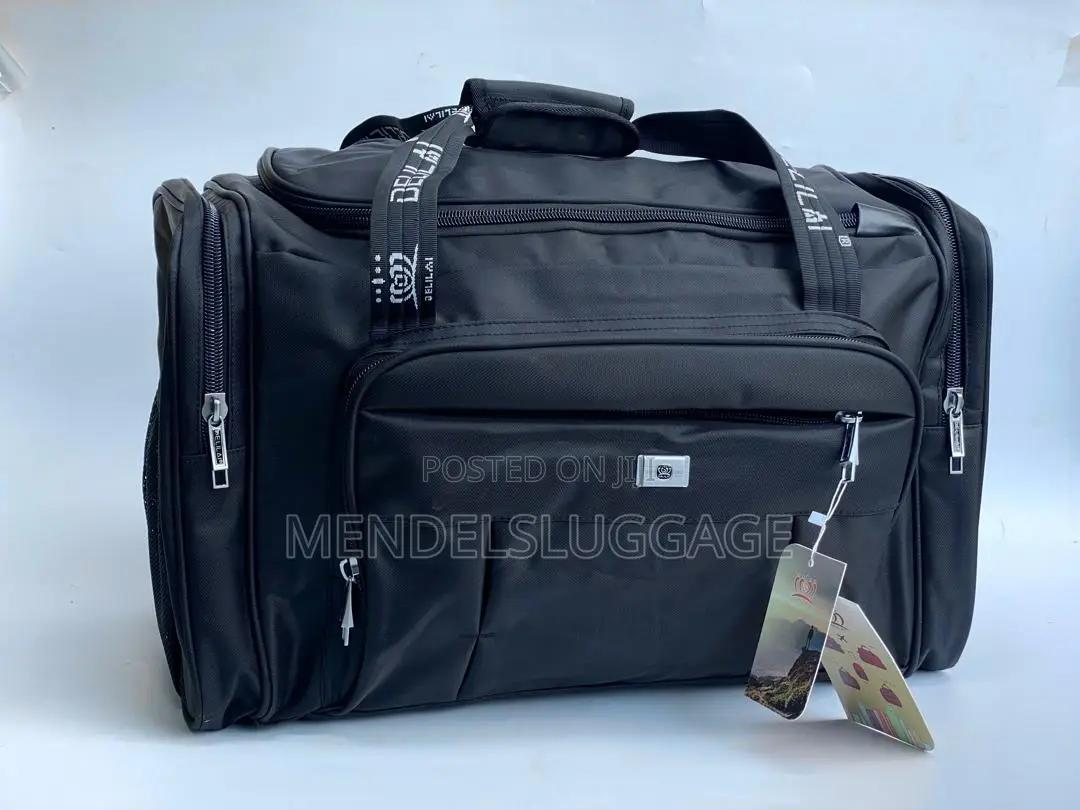 Leather Travelling Luggage Bag Duffle Bag