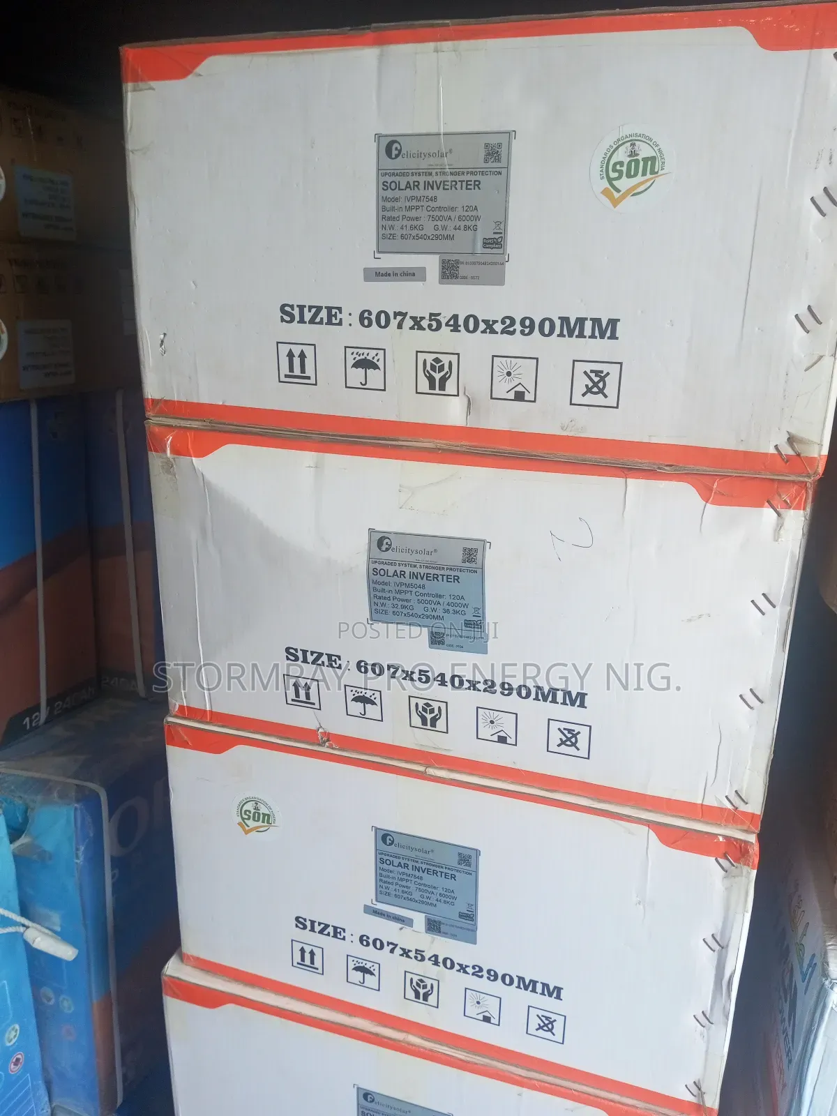 7.5kva Felicity Inverters Available