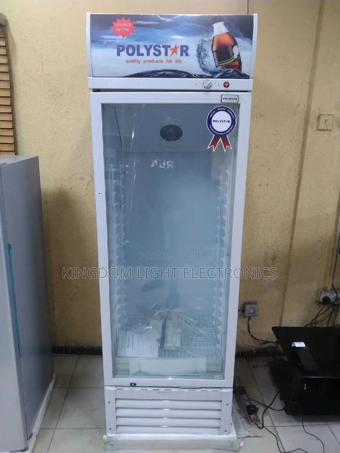 Original 495liters Polystar Show Case Refrigerator.