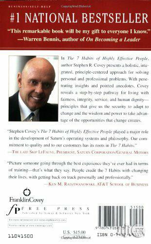 Stephen R. Covey The 7 Habits of Highly Effective People