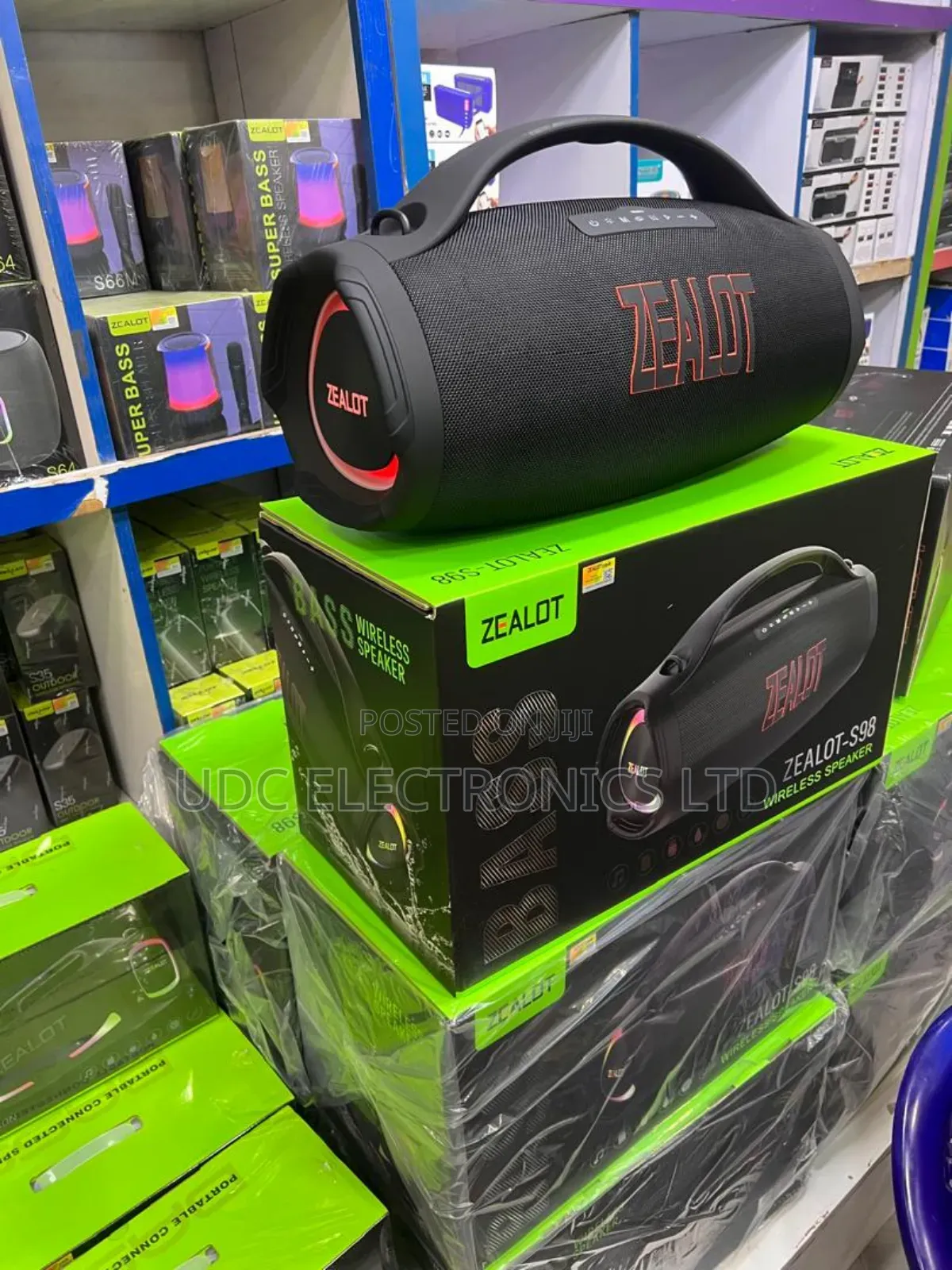 Zealot S98 Mega Bass Rechargeable Speaker