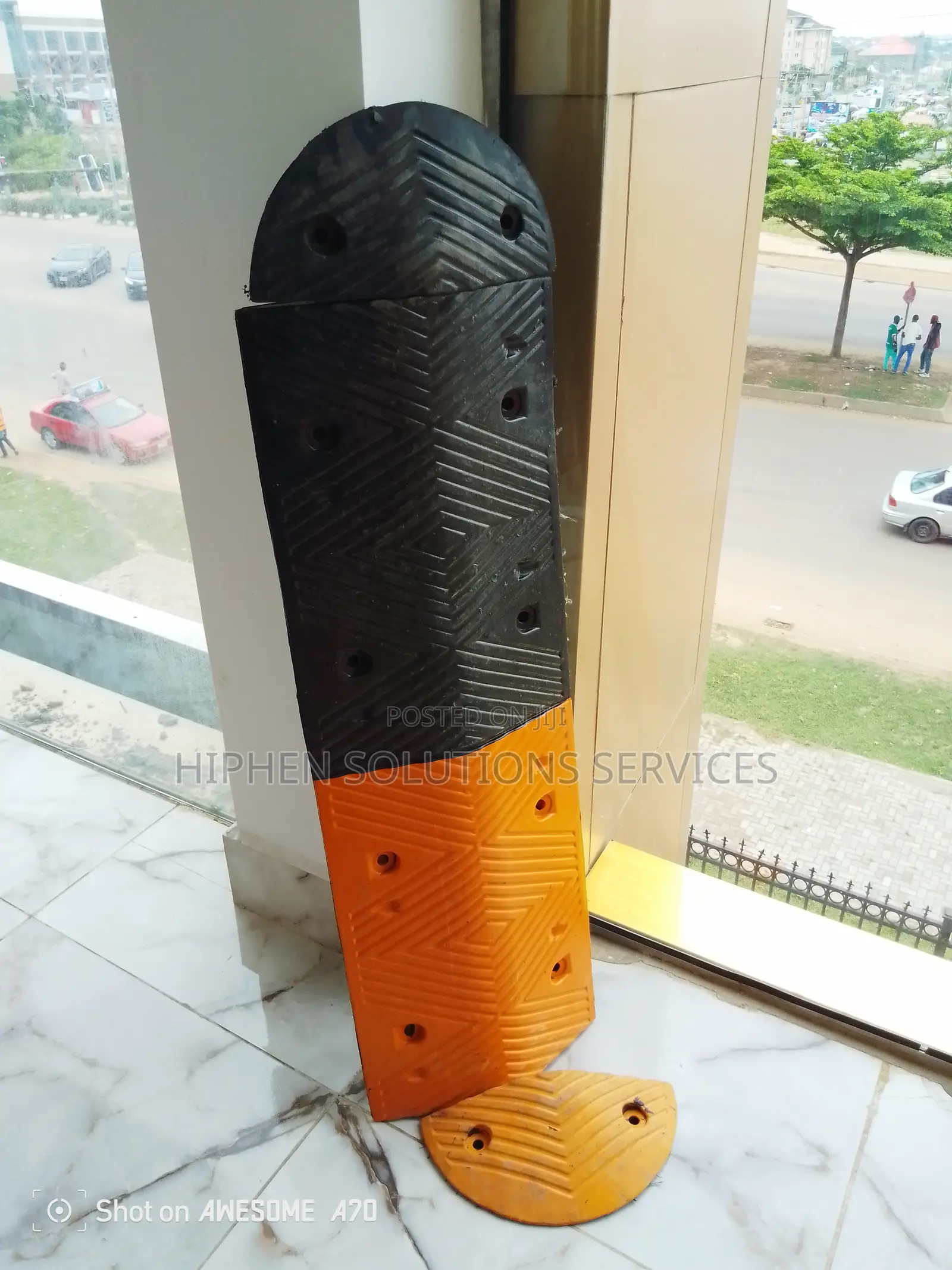 Road Safety Speed Control Highway Rubber Speed Breaker