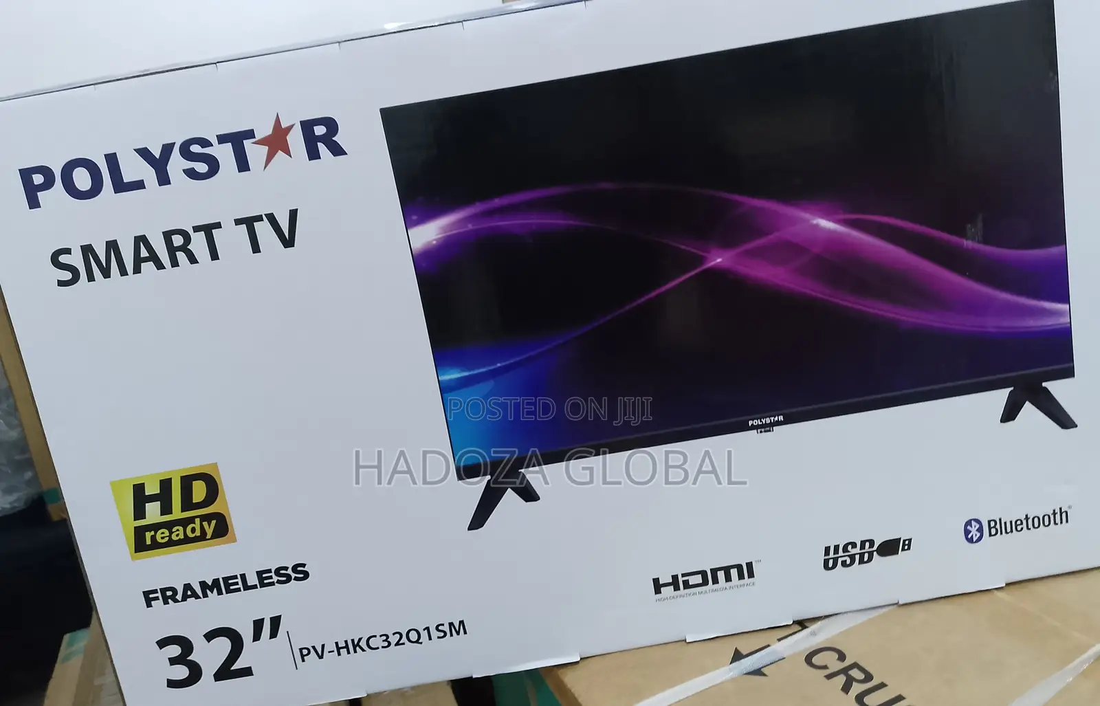 The New Polystar PV-HKC32Q1SM Smart TV 32"