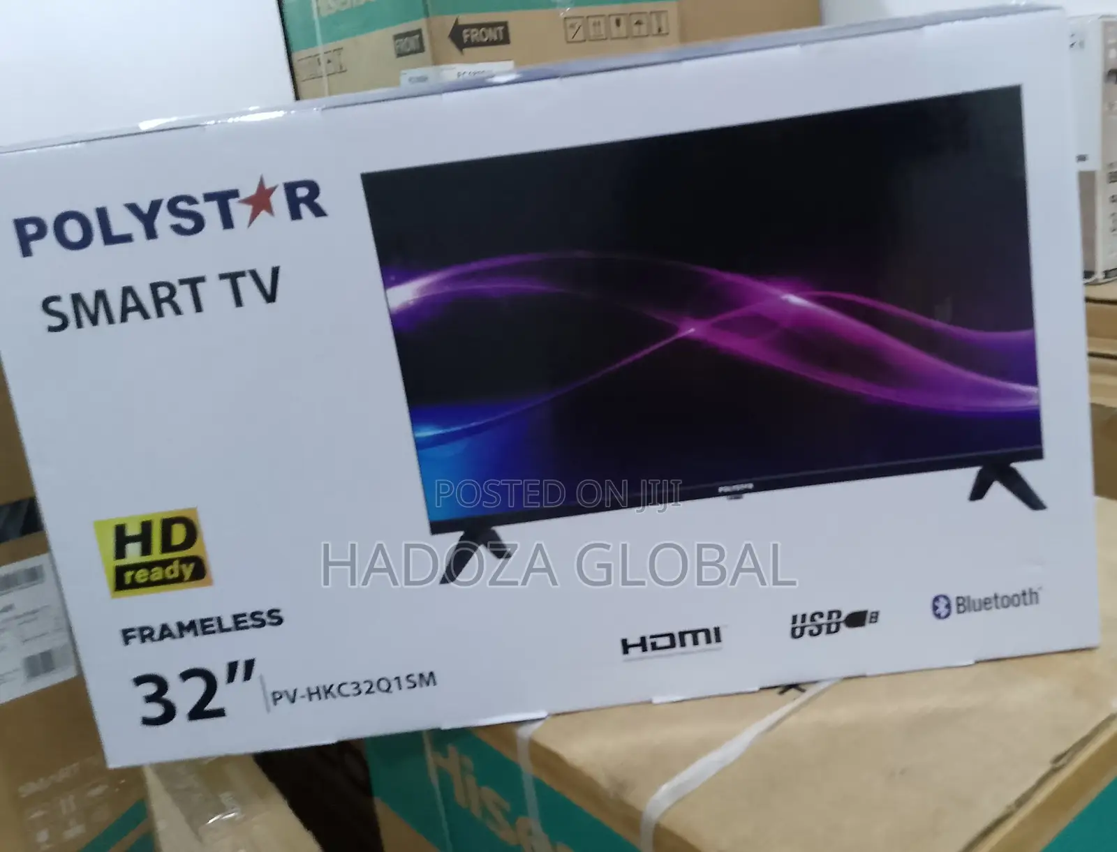 The Standard Polystar 32" Smart Android TV -New