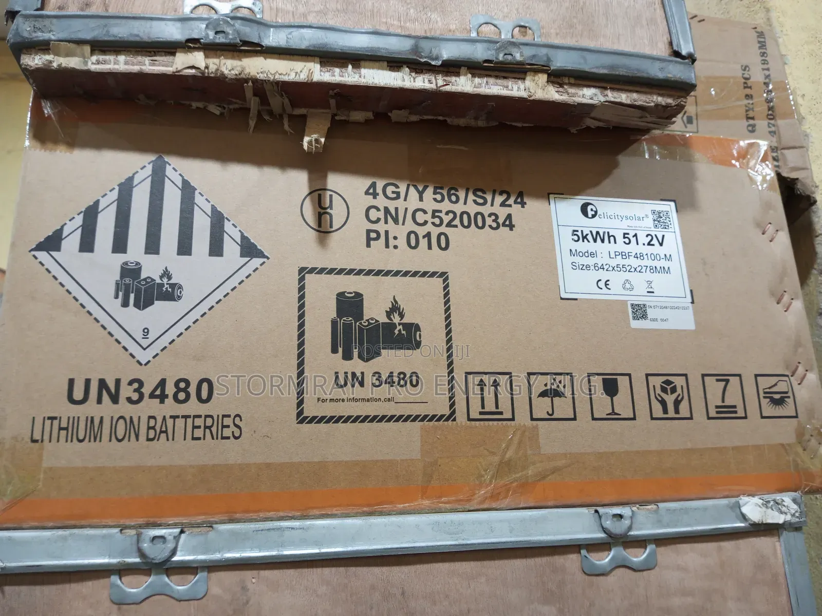 5kwh 51.2v Felicity Lithium Batteries Available.