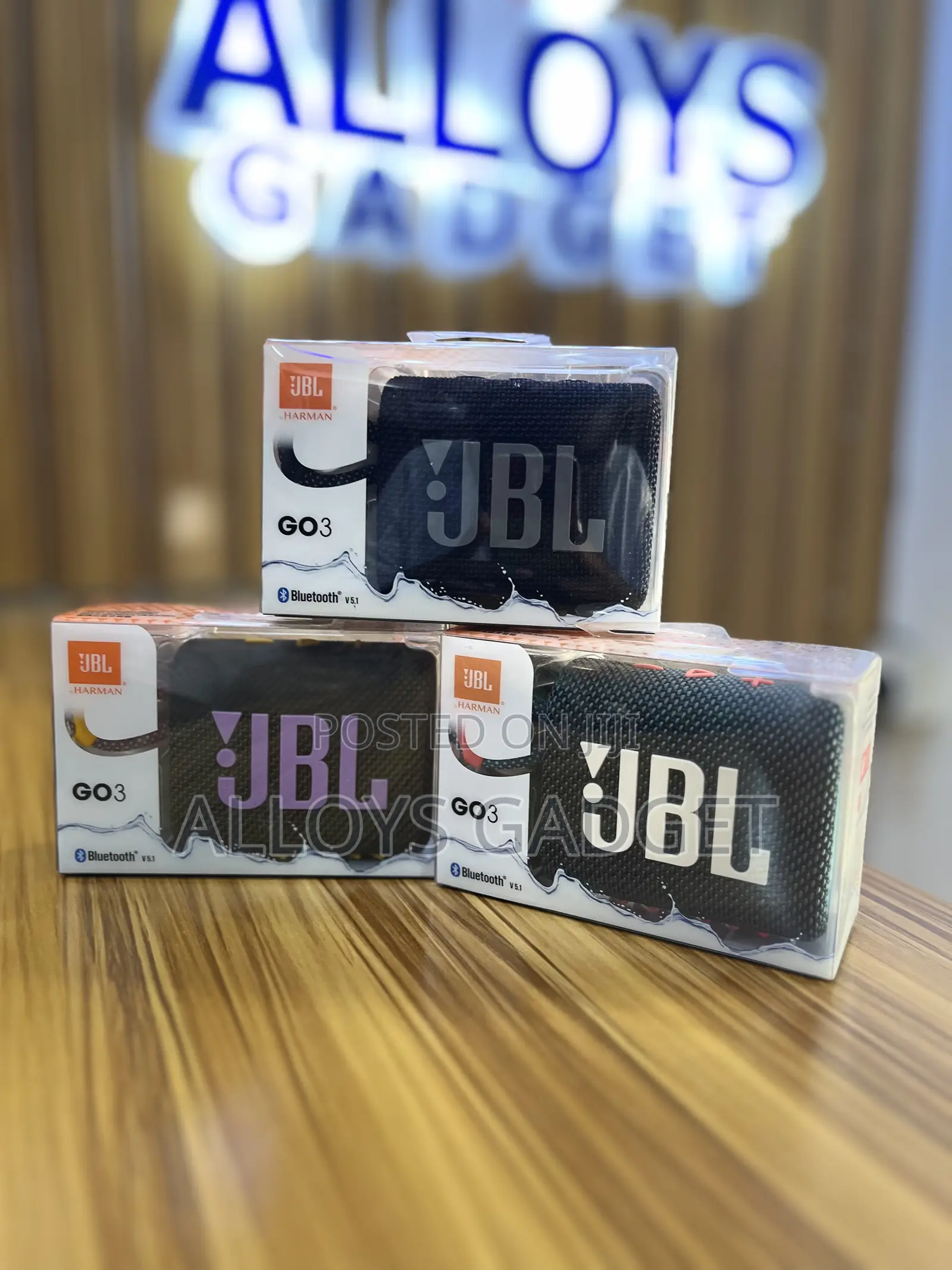 JBL GO3 Bluetooth Speaker
